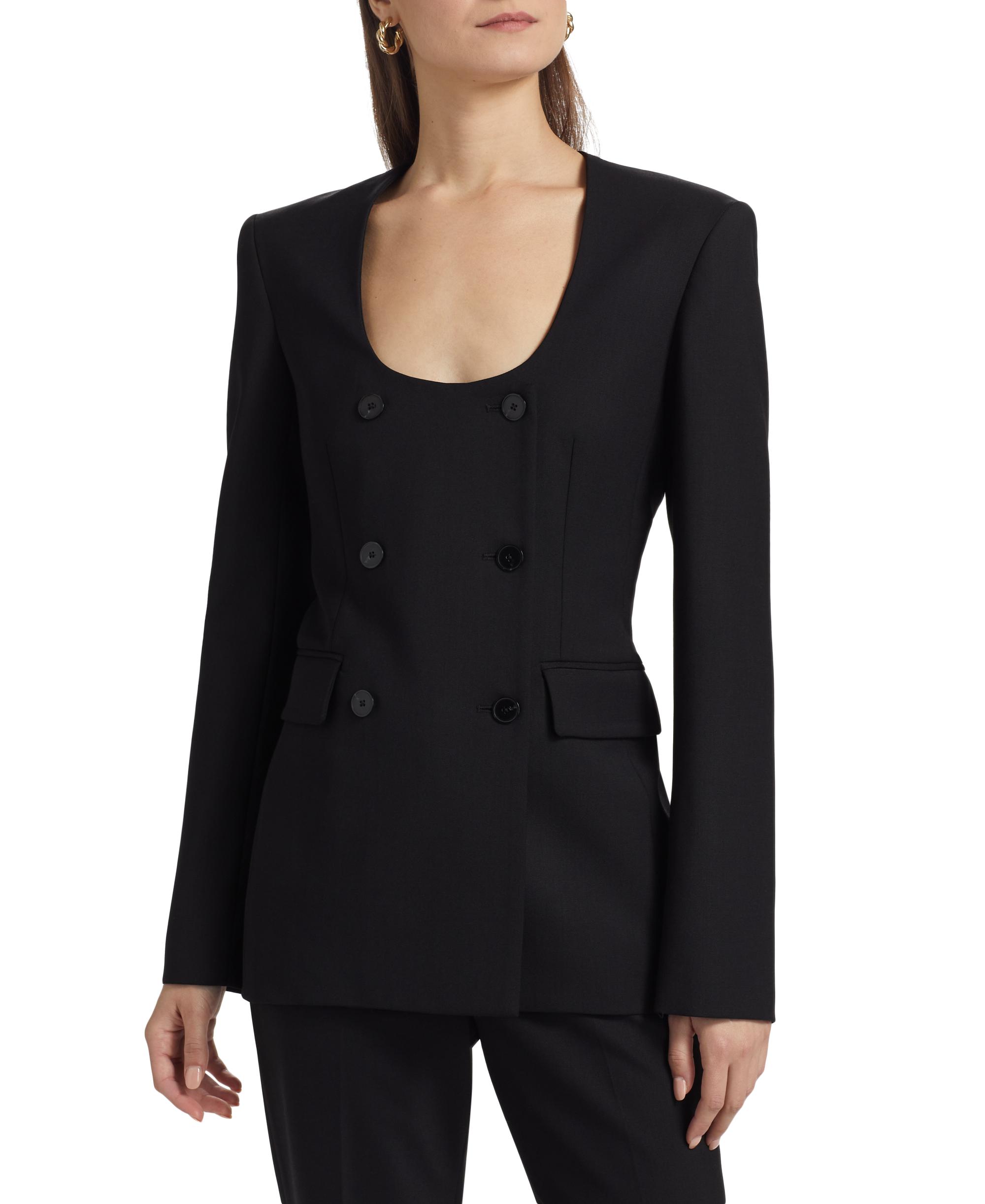 NEAU 4th Double breasted blazer ブラック Neau Double breasted blazer 黒