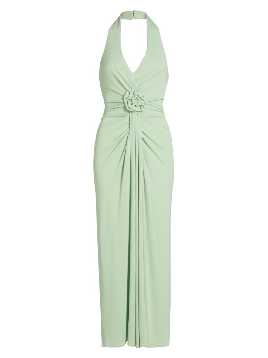 Cinq  Sept Kathleen Floral Halterneck Maxi Dress | Saks Fifth Avenue