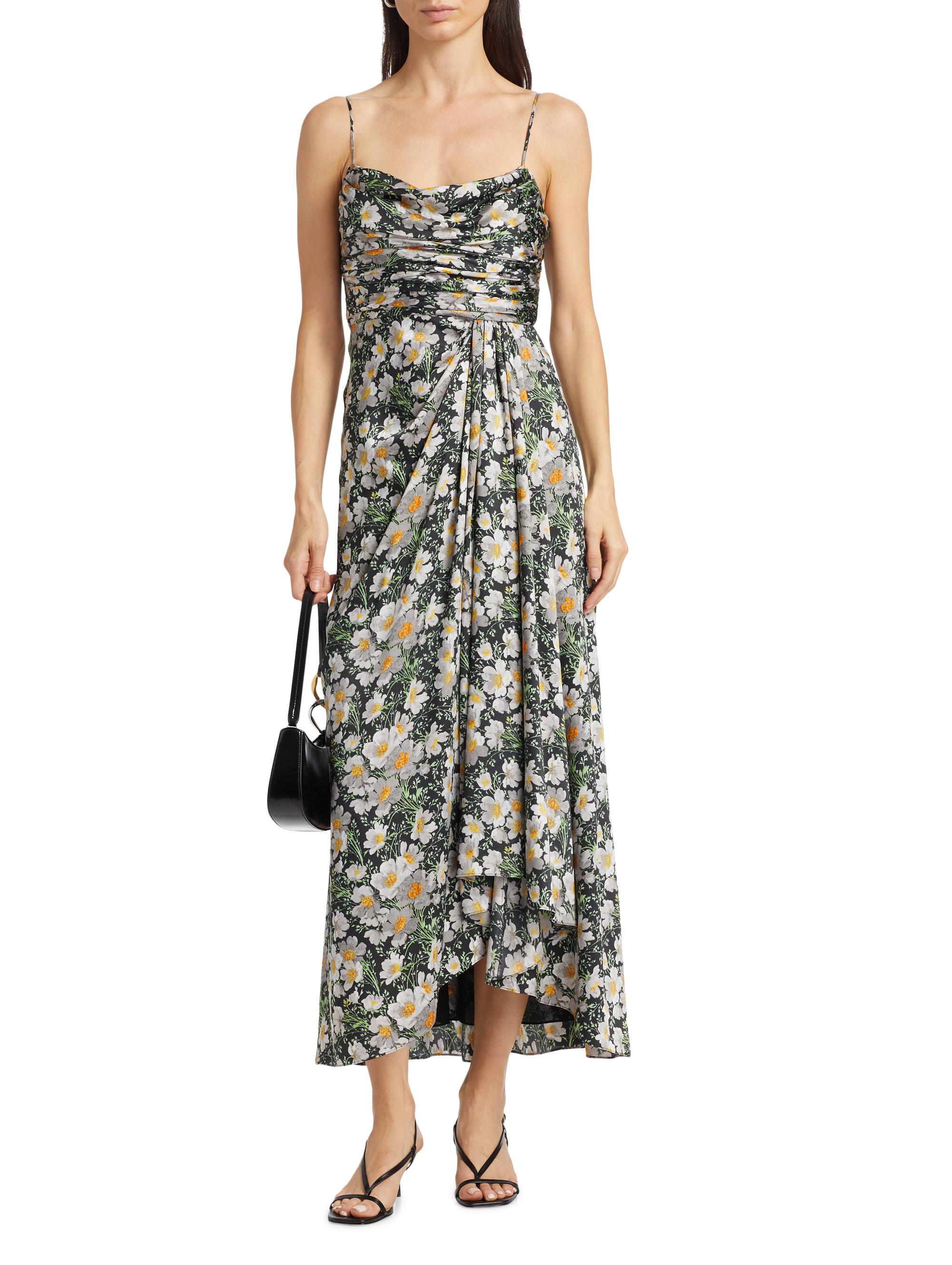 Cinq à Sept Kasia Cosmo Flowers Maxi Dress | Saks Fifth Avenue
