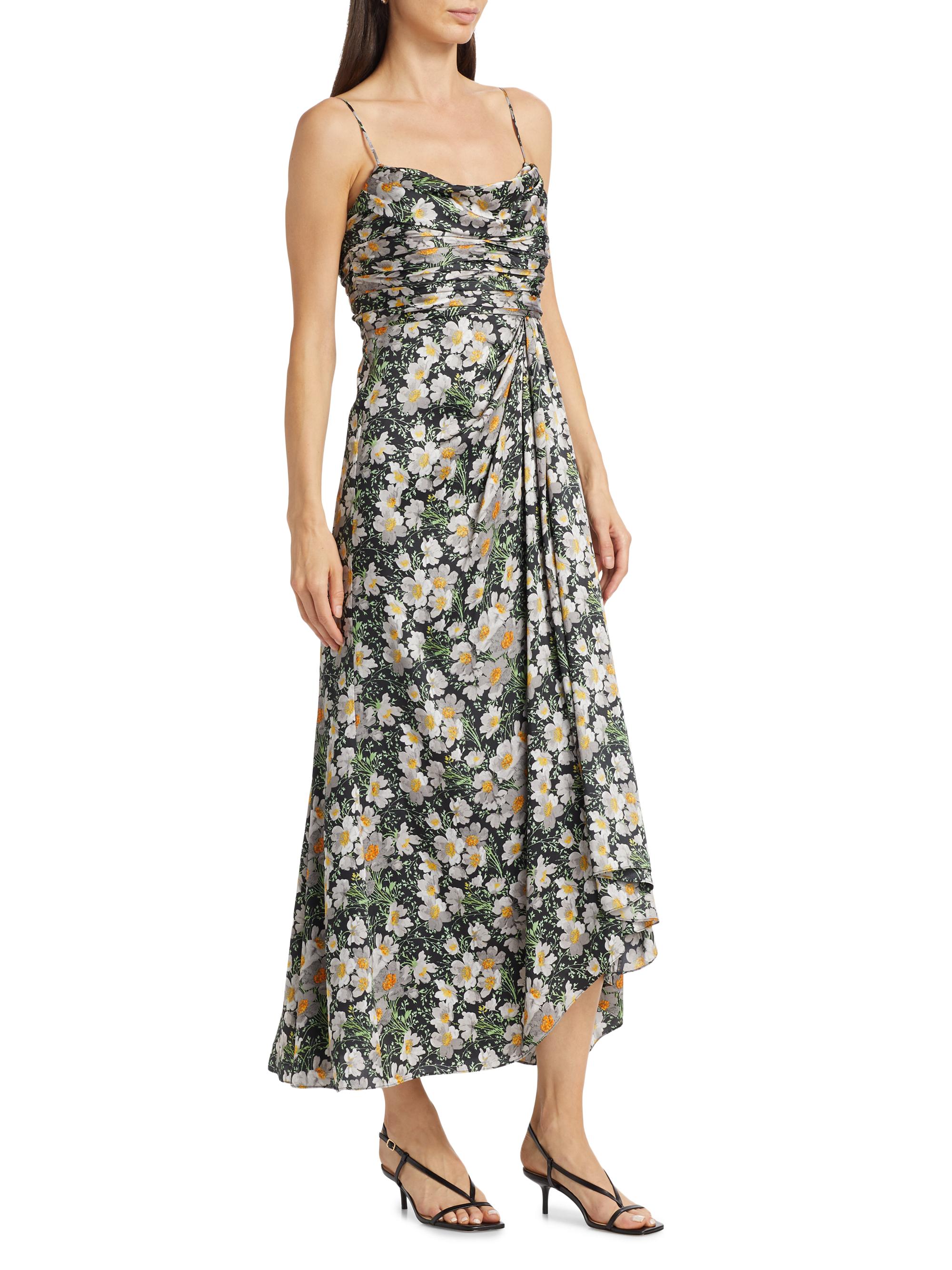 Cinq à Sept Kasia Cosmo Flowers Maxi Dress | Saks Fifth Avenue