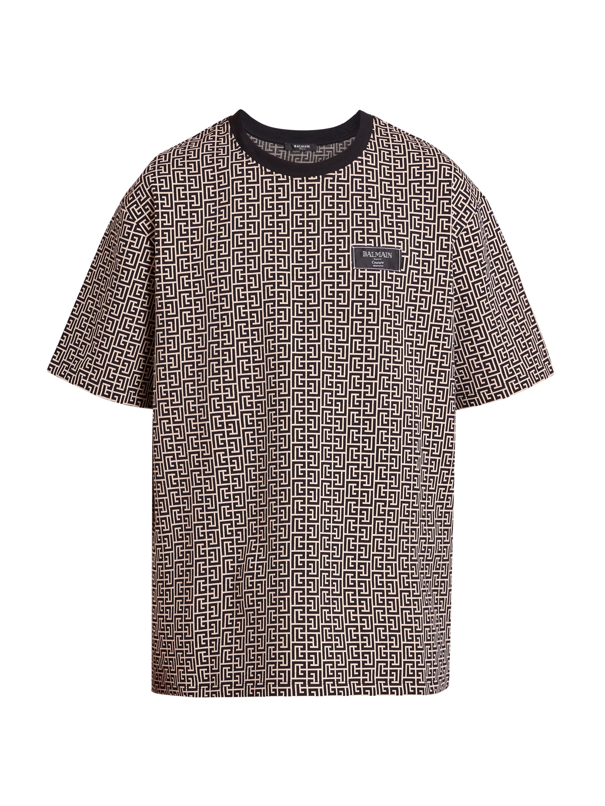 Balmain Logo-Embroidered Cotton T-Shirt | Saks Fifth Avenue