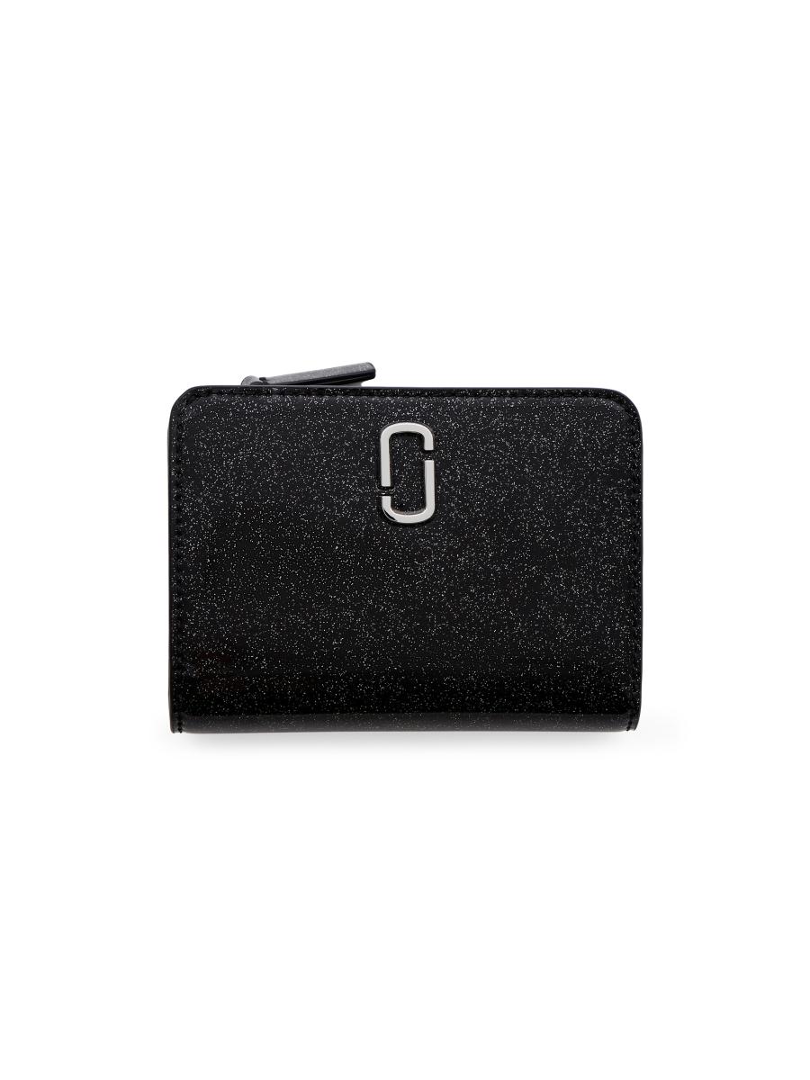 Marc Jacobs The Mini Coated Glitter Compact Wallet | Saks