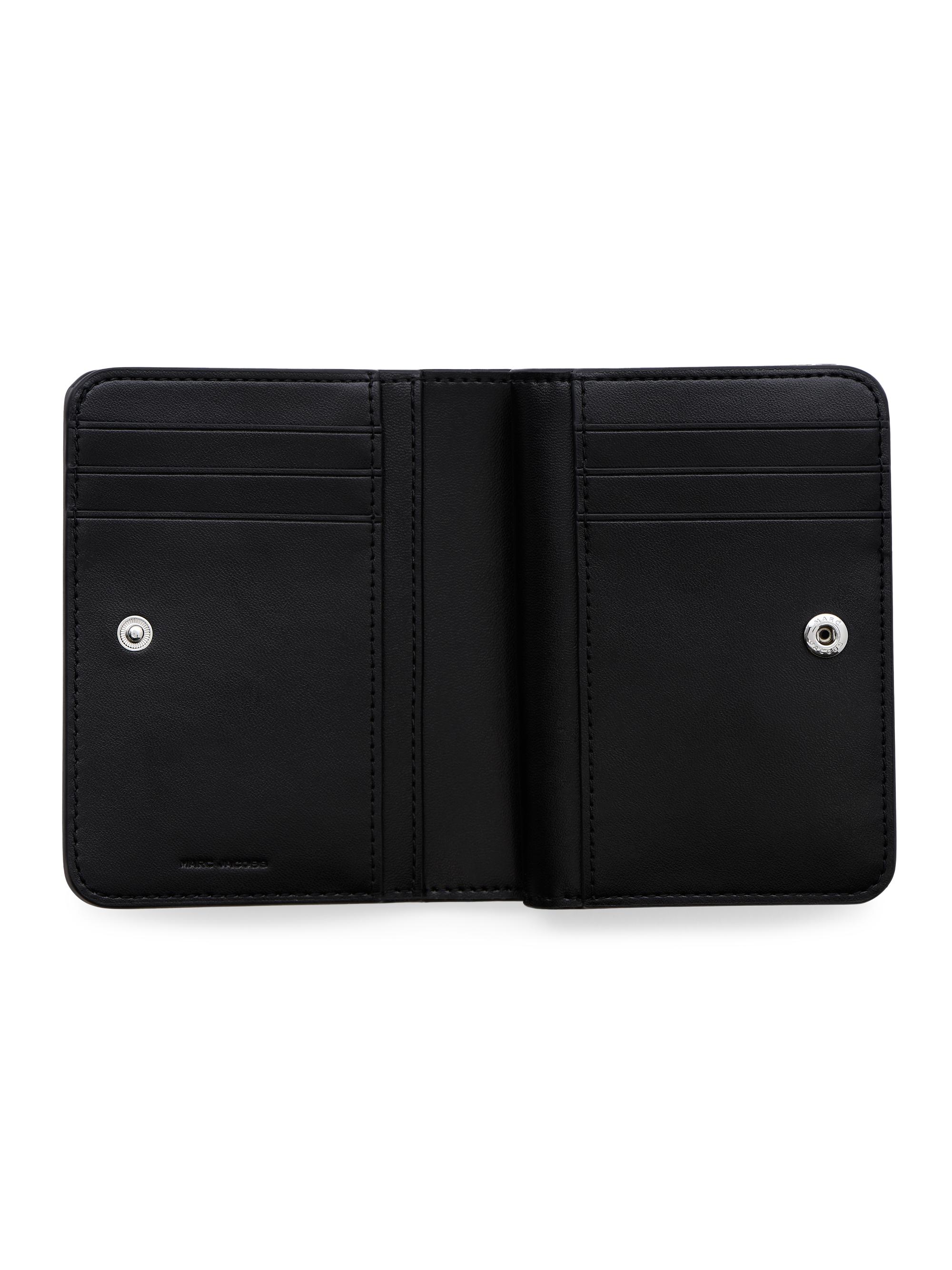 Marc Jacobs The Mini Coated Glitter Compact Wallet | Saks