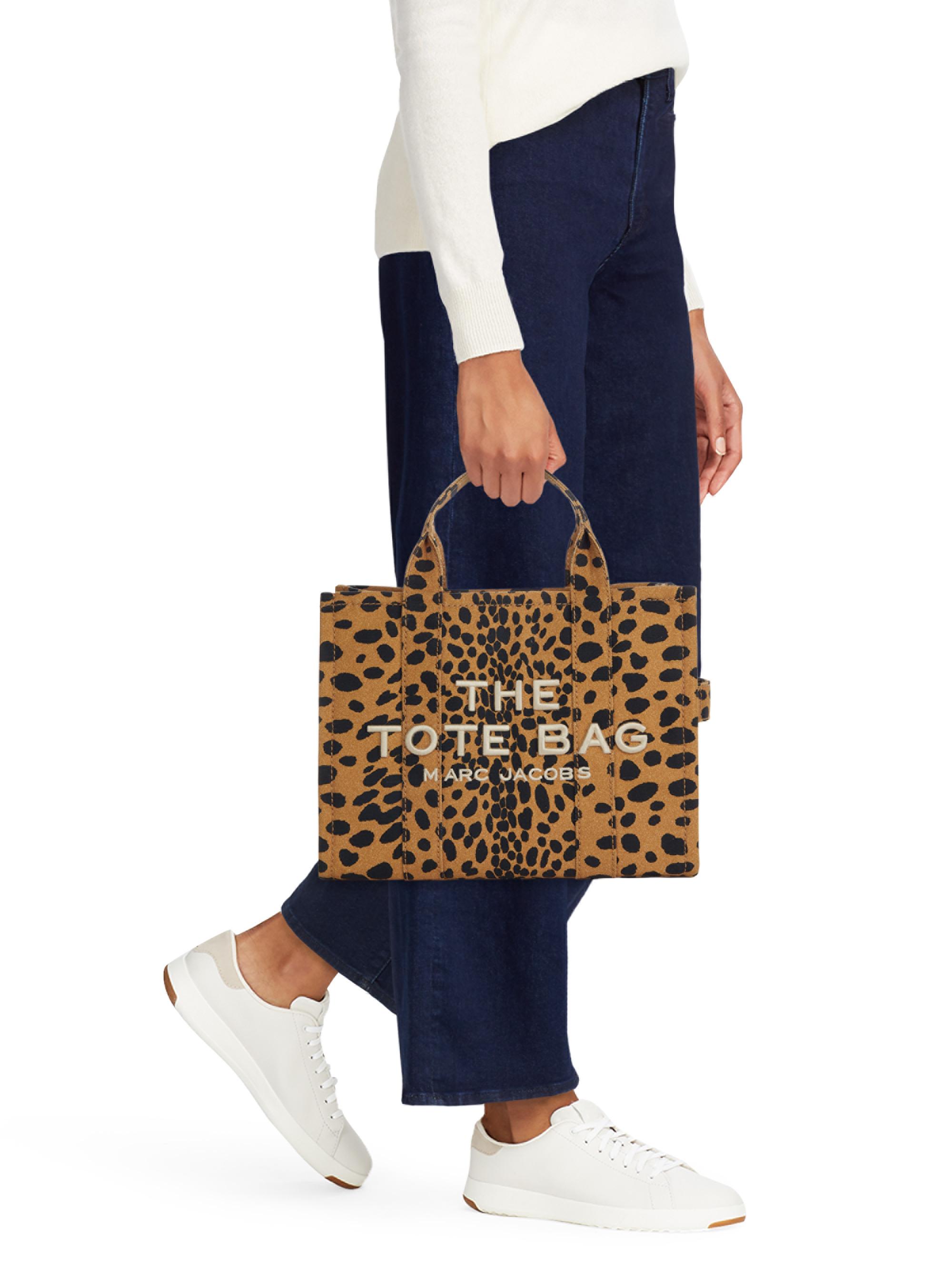 Marc Jacobs The Medium Cheetah Canvas Tote Bag | Saks Fifth Avenue