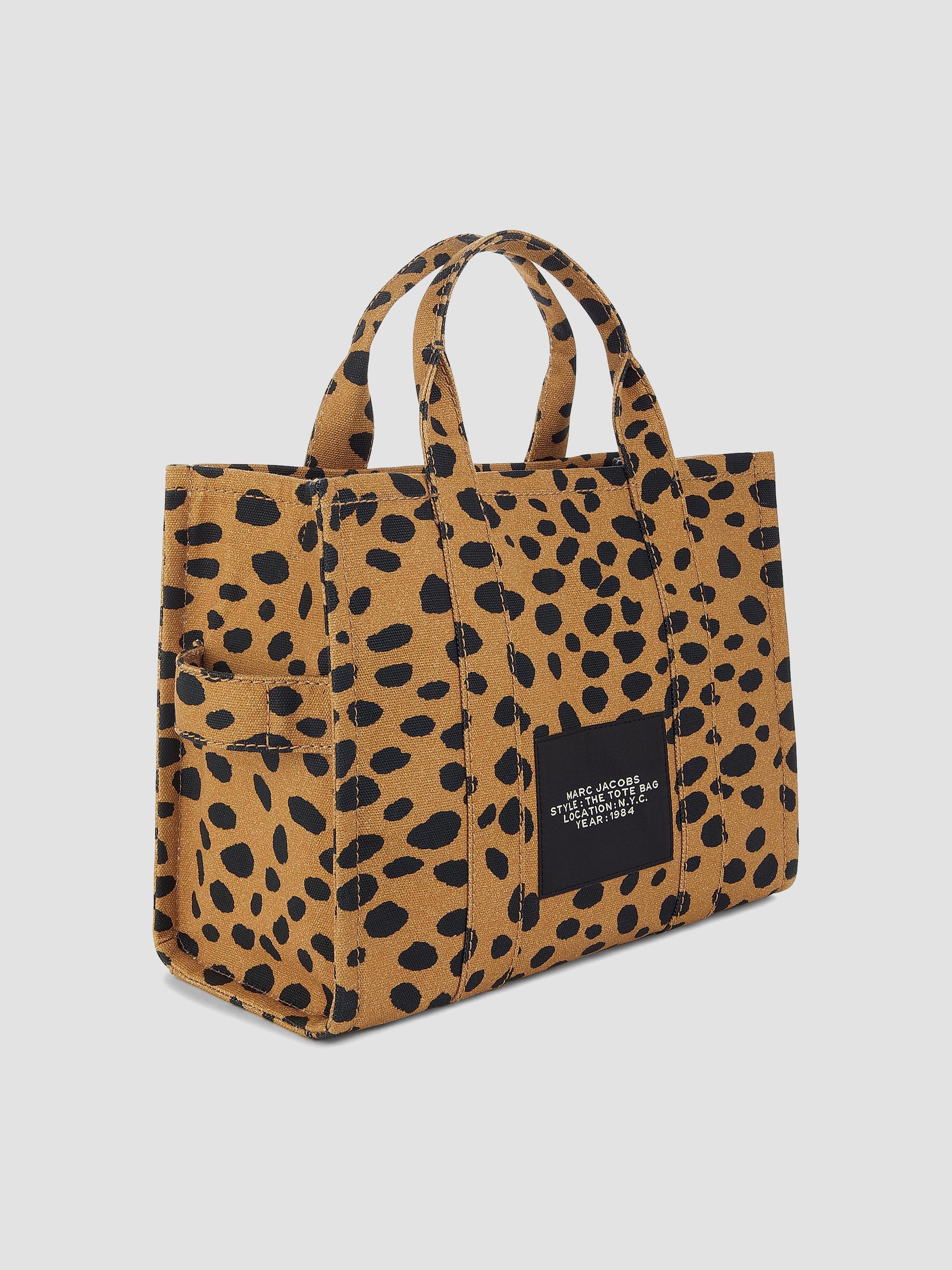 Marc Jacobs The Medium Cheetah Canvas Tote Bag | Saks Fifth Avenue