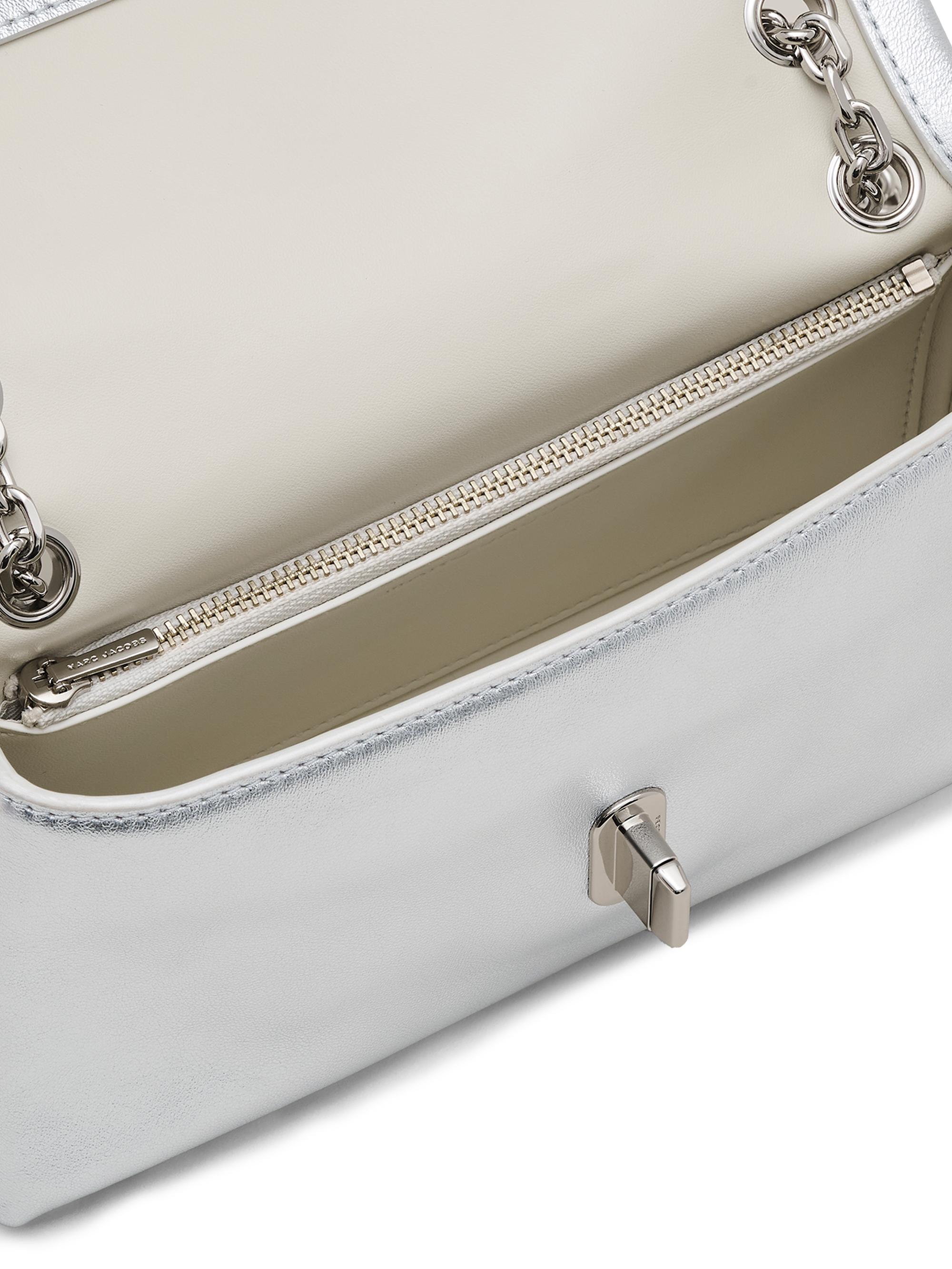 Marc Jacobs The Metallic Dual Chain Wallet | Saks Fifth Avenue