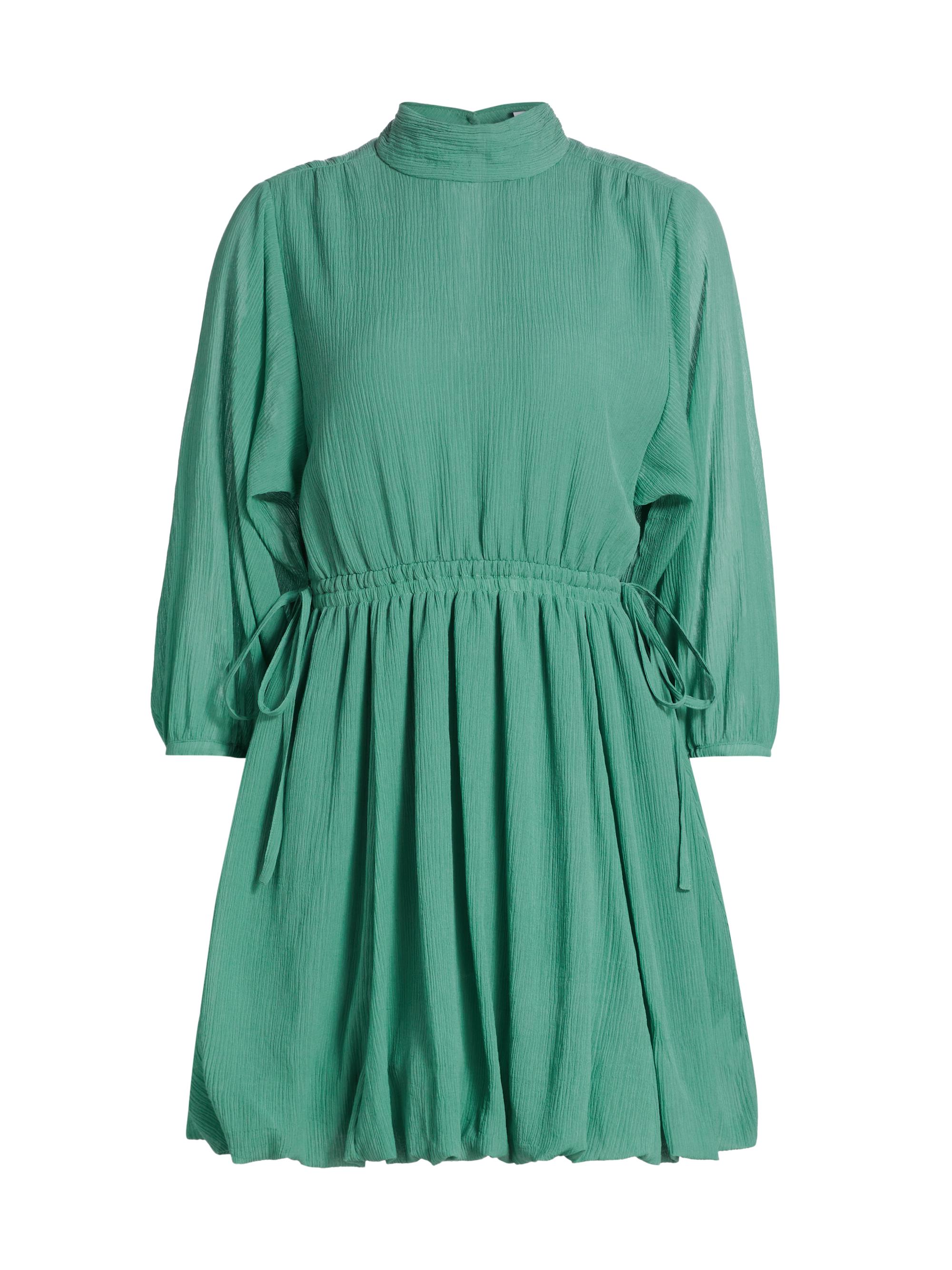 Derek Lam 10 Crosby Women's Alex Bubble-Hem Minidress - Juniper