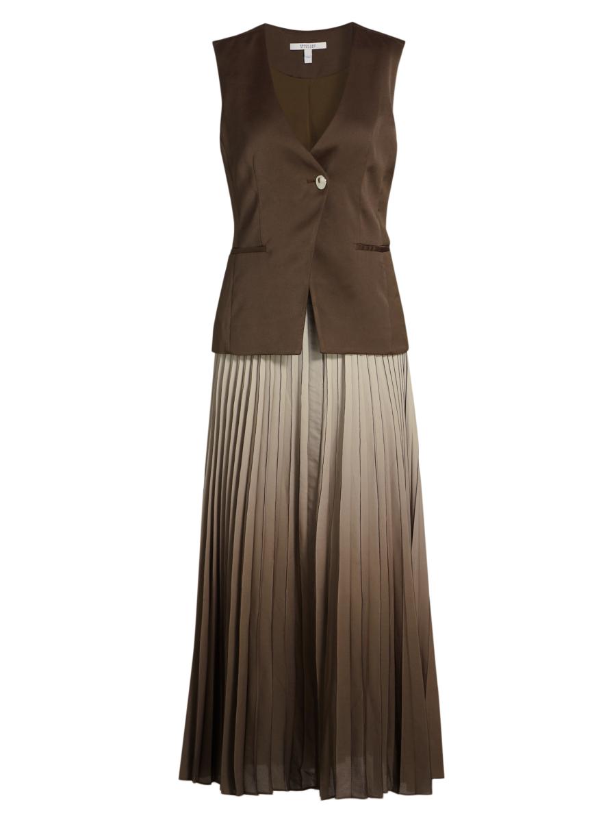 Derek Lam 10 Crosby Lauren Mixed Media Cocktail Dress | Saks