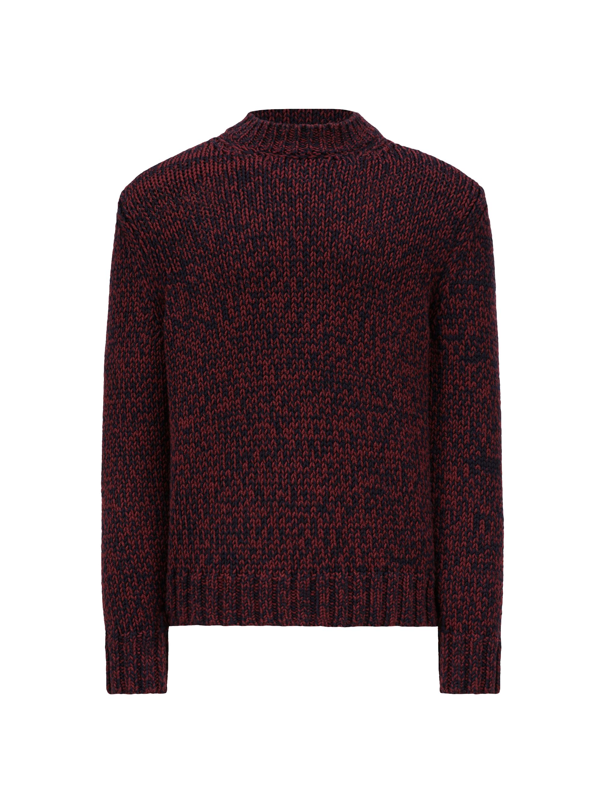 Moncler Men's Crewneck Sweater - Blue Red