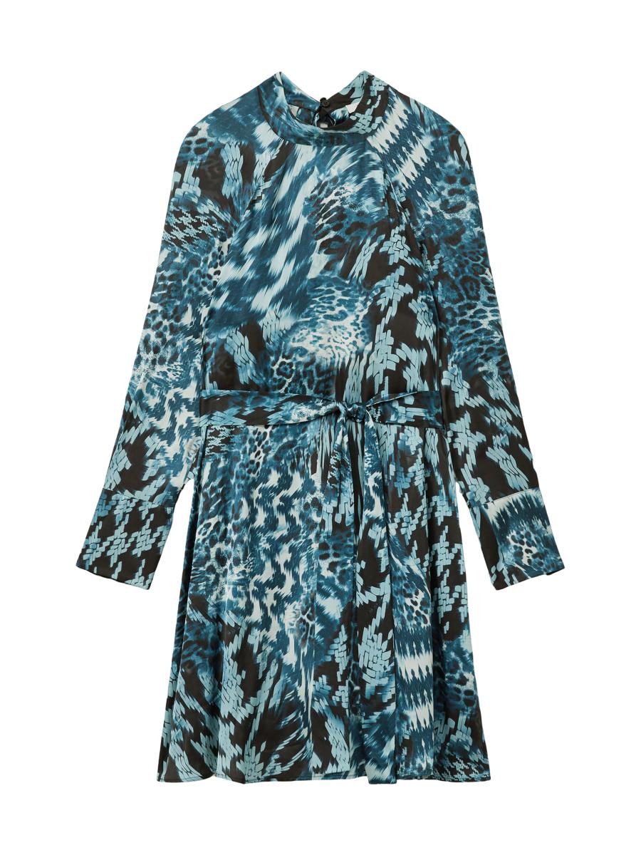 Reiss Ester Printed Flippy Minidress | Saks Fifth Avenue