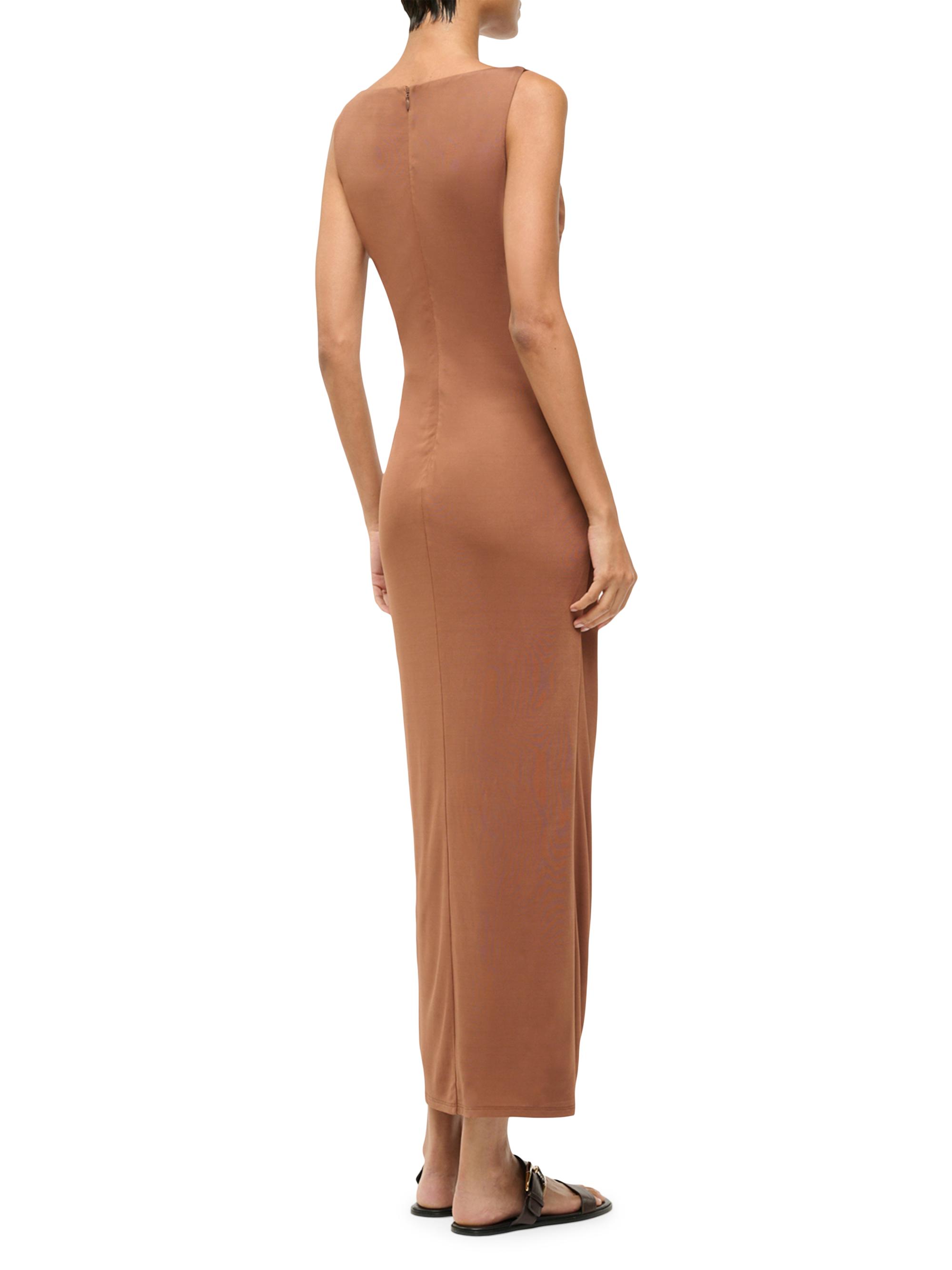 Staud Talia Drape Hardware Sheath Dress | Saks Fifth Avenue