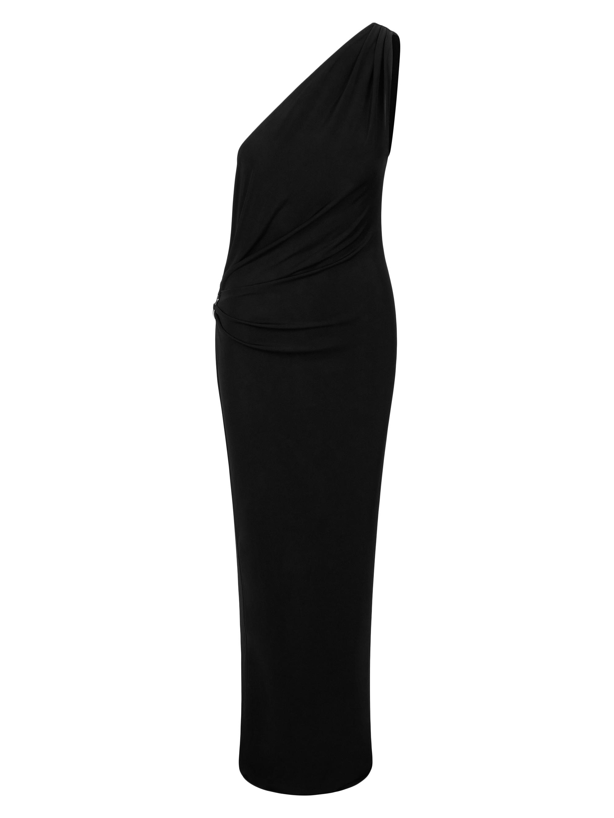 Staud Zenith Draped One-Shoulder Column Gown | Saks Fifth Avenue