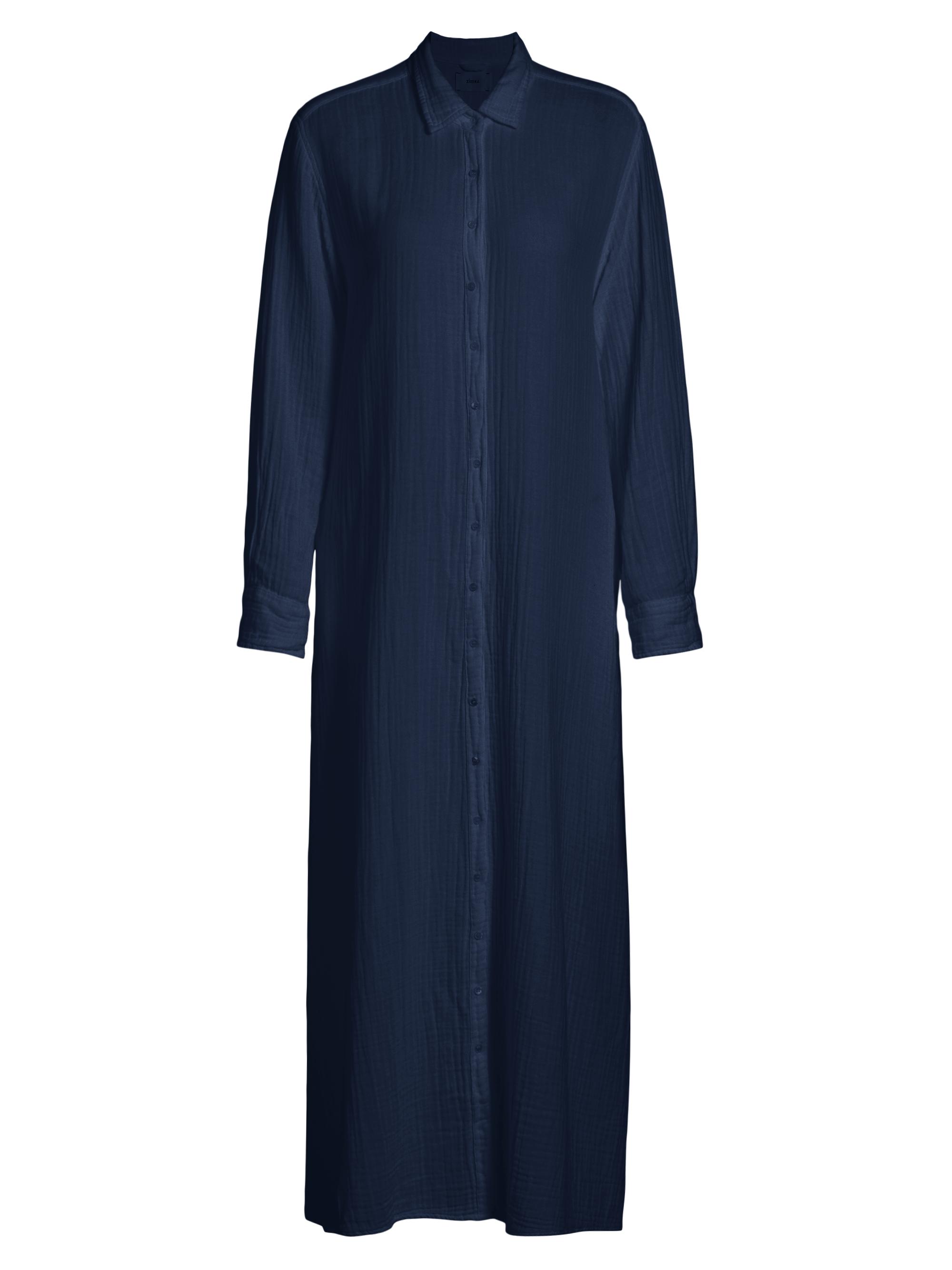XÍRENA Women's Boden Cotton Gauze Shirtdress - North Star