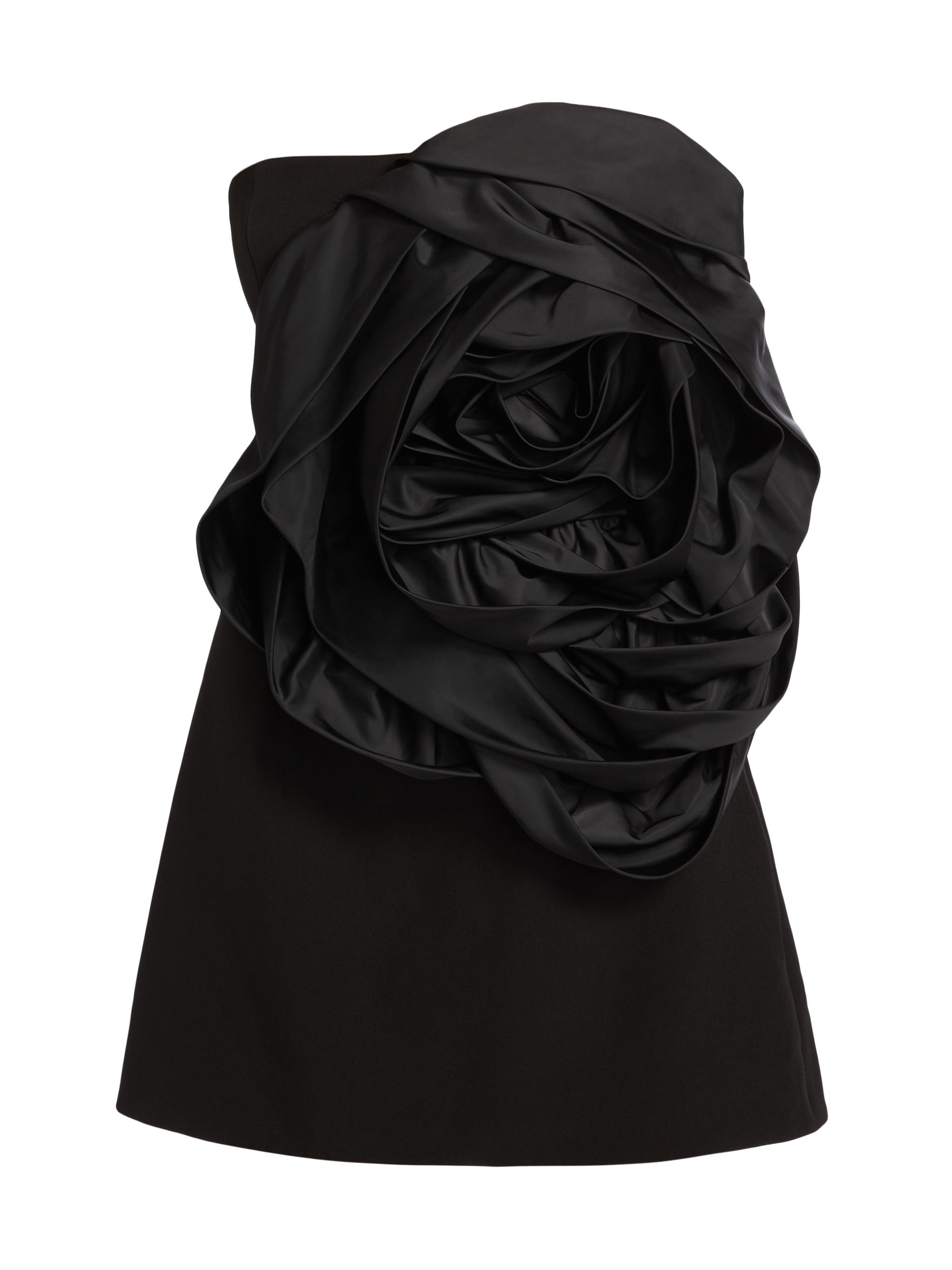 Amur Women's Legacy Rosette Minidress - Black