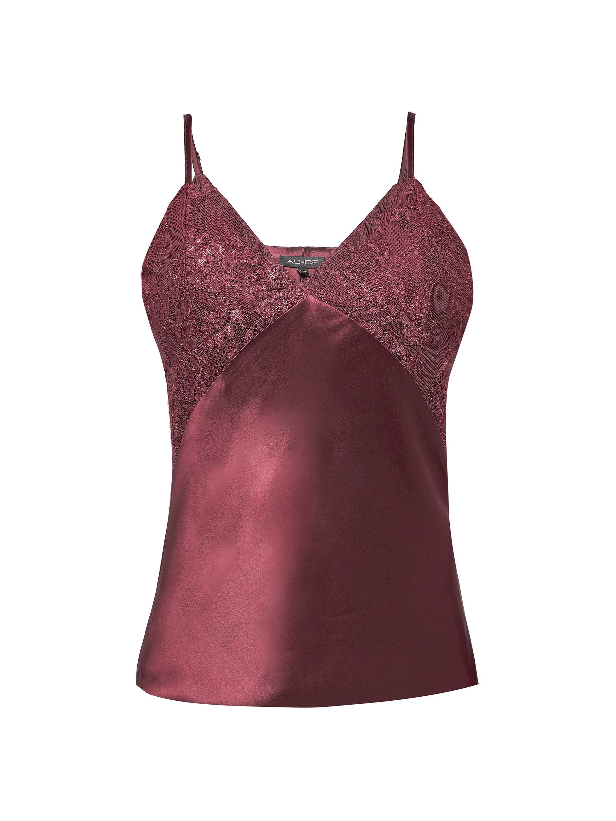 AS by DF Women's Dixie Lace Cami - Decadent Wine