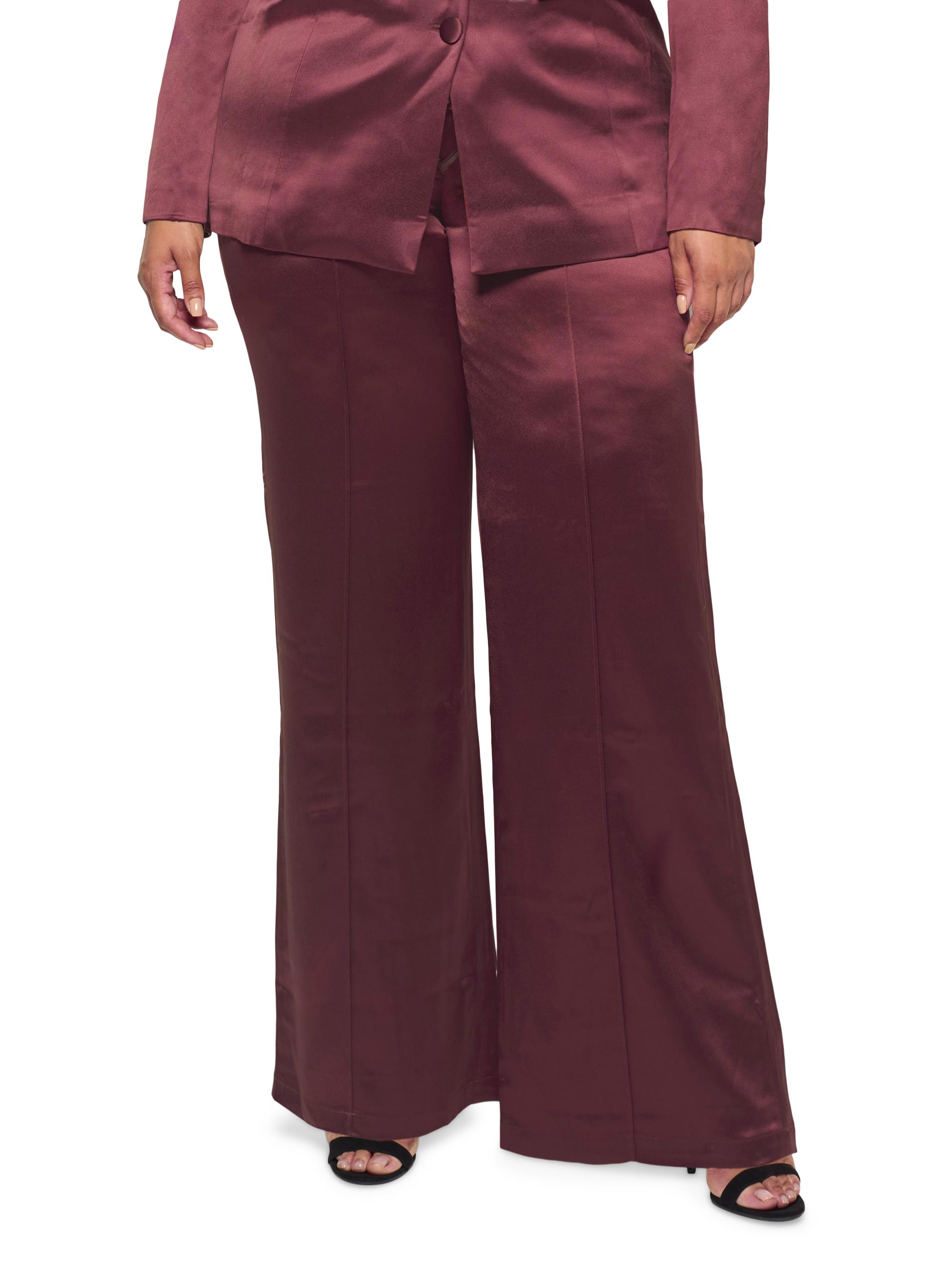 AS by DF Collins Satin Trousers | Saks Fifth Avenue