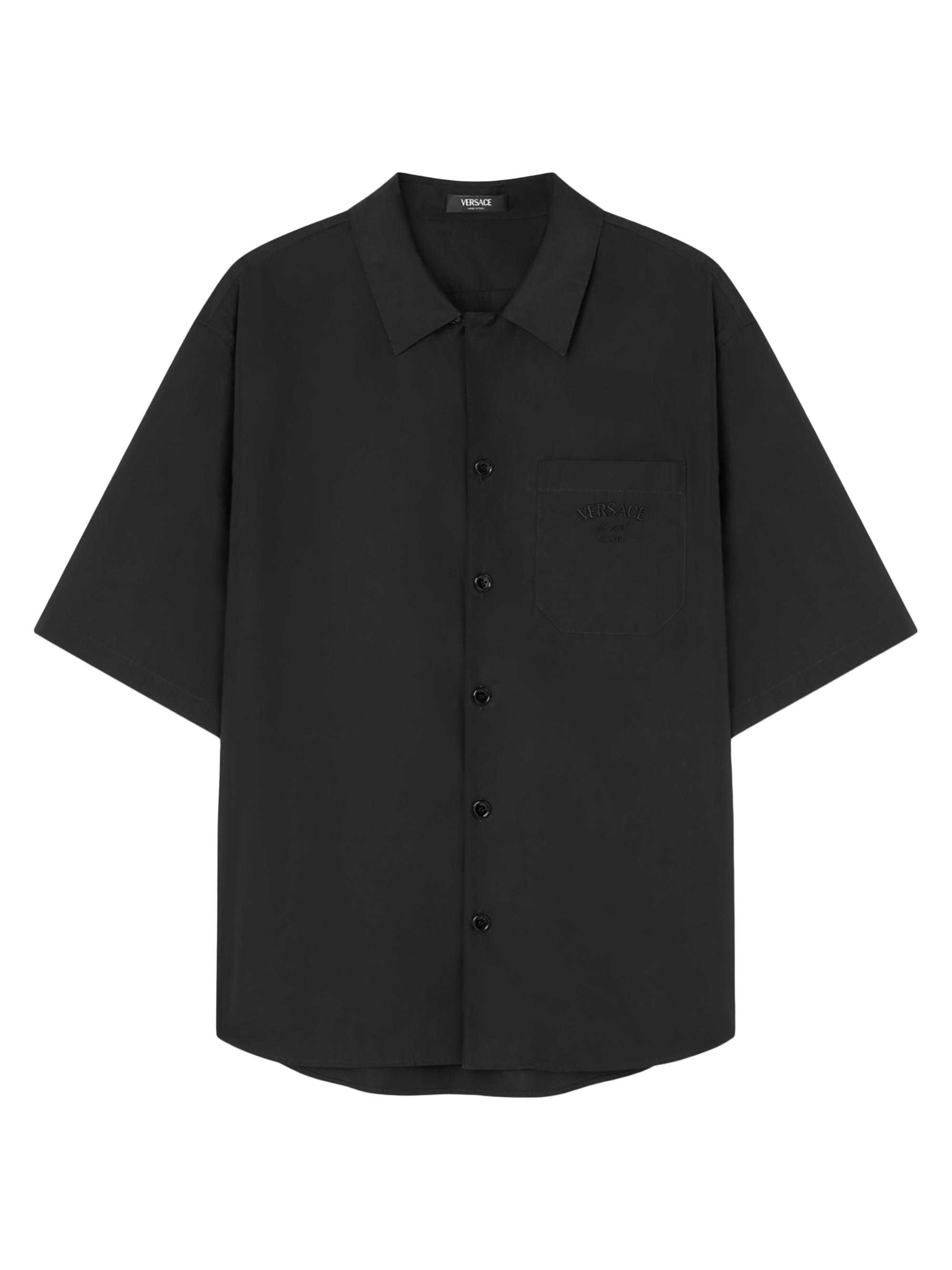 AMIRI レザーシャツ AMIRI MA Embroidery Leather Shirt | Black | FARFETCH