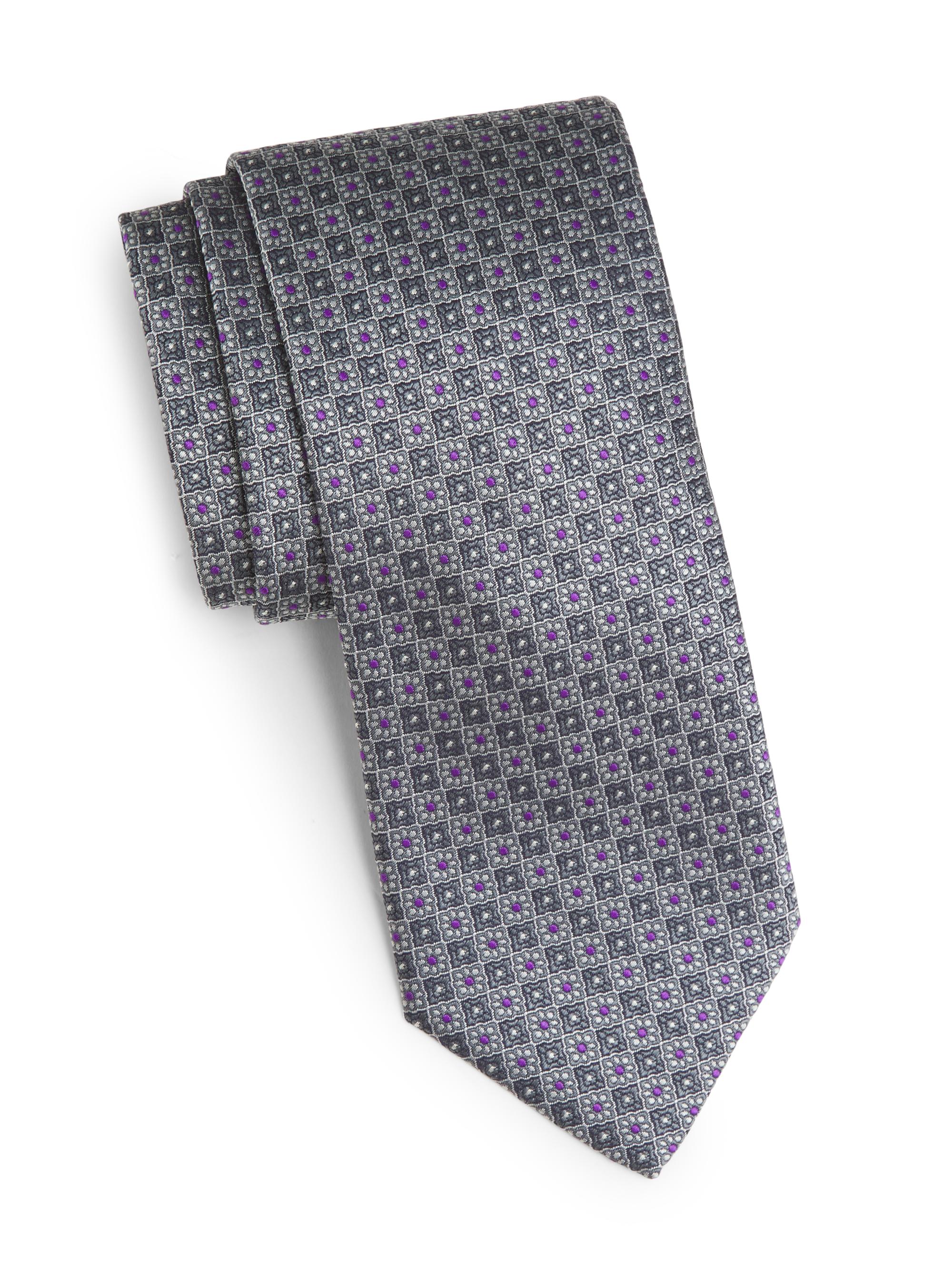 Floral Silk Tie