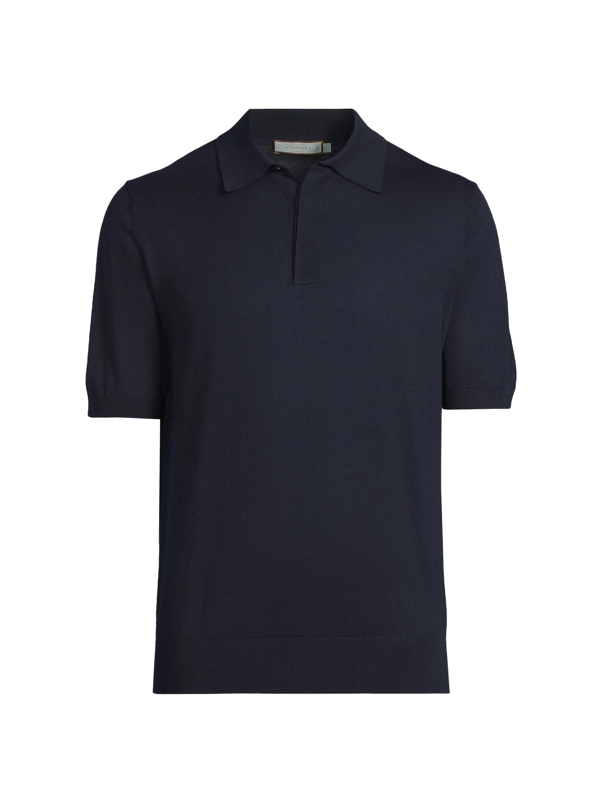 Prada Cashmere and Silk Polo Shirt | Saks Fifth Avenue