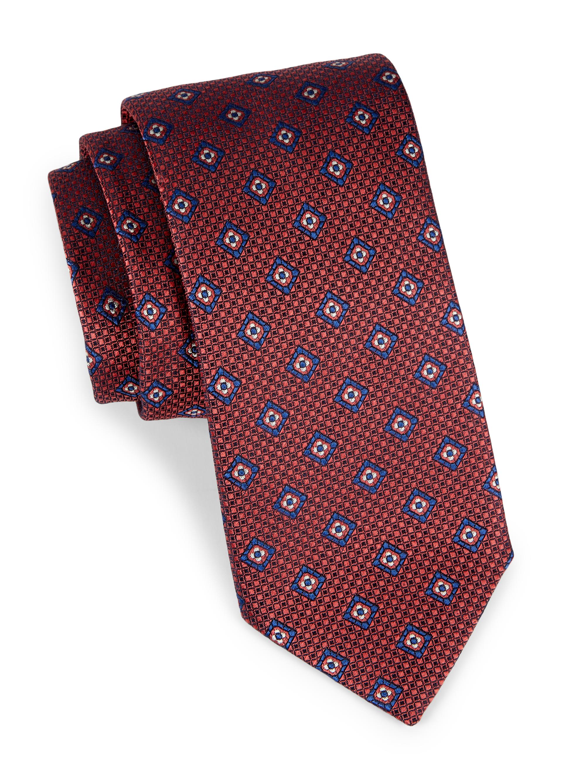 Charvet Medallion Silk Tie | Saks Fifth Avenue