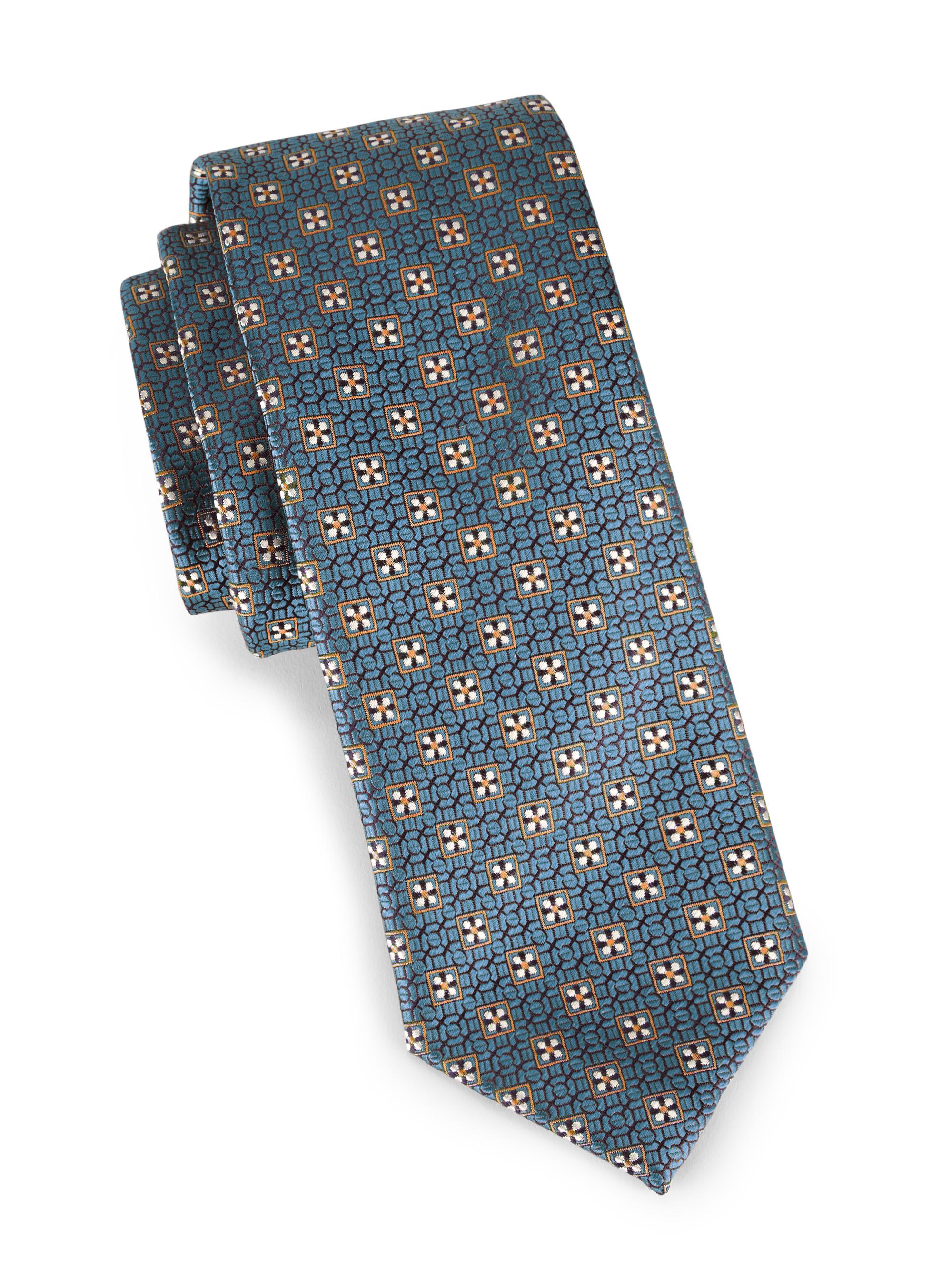 Floral Silk Tie