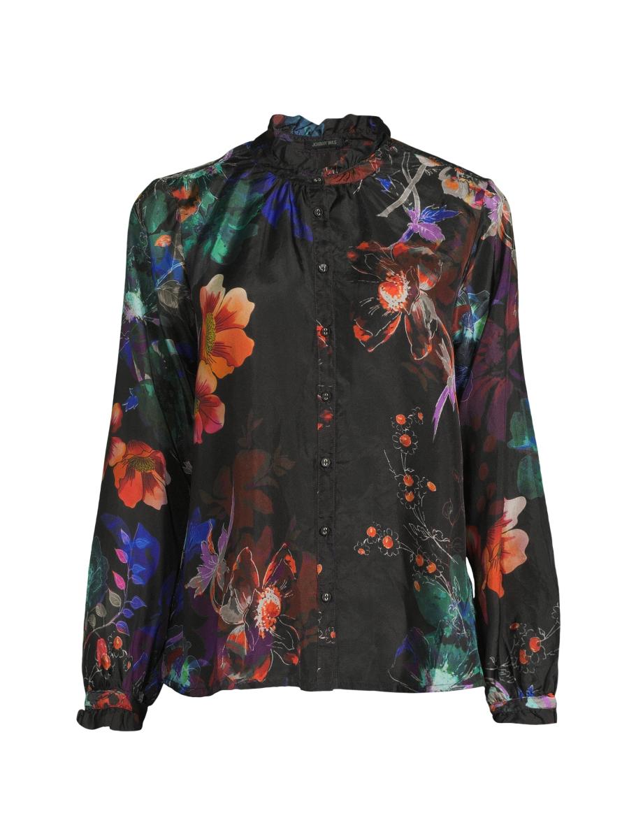 最安値 YILON MADE Joli flower blouse Yilon Joli flower blouse