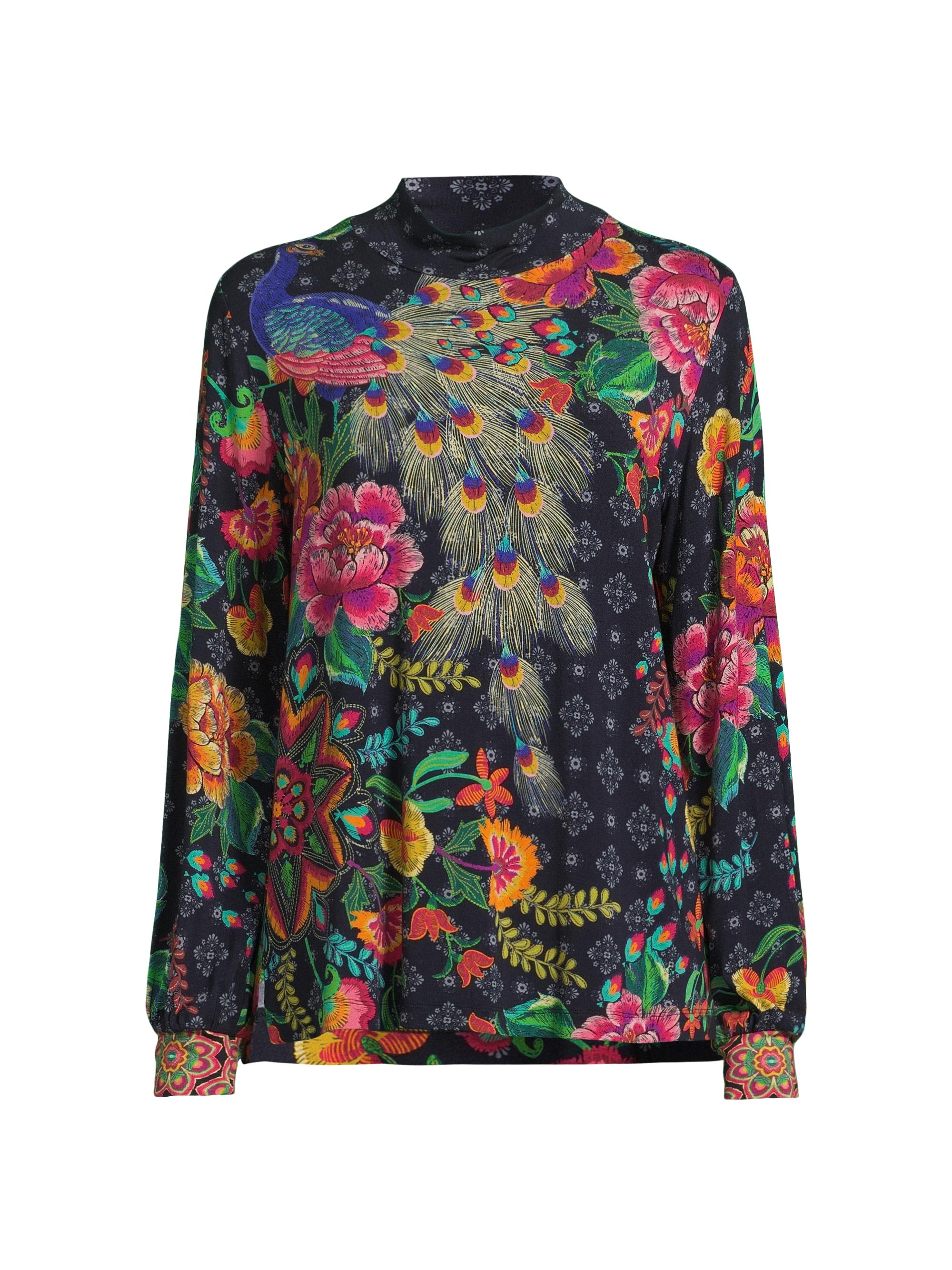 Johnny Was Women's The Janie Favorite Floral Blouse - Darnahta Scarf Print