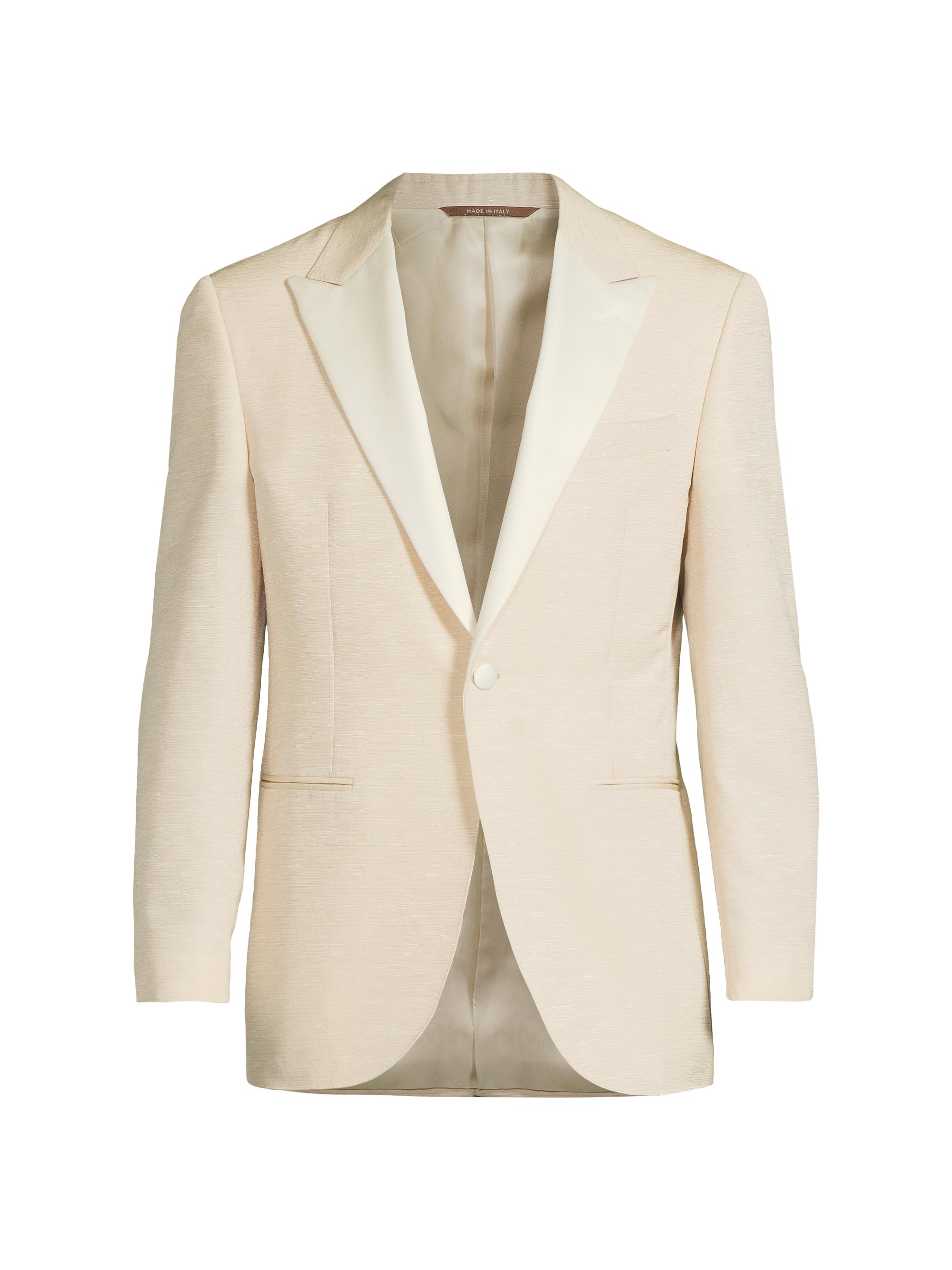 Corneliani Peak-Lapel Tailored Jacket | Saks Fifth Avenue