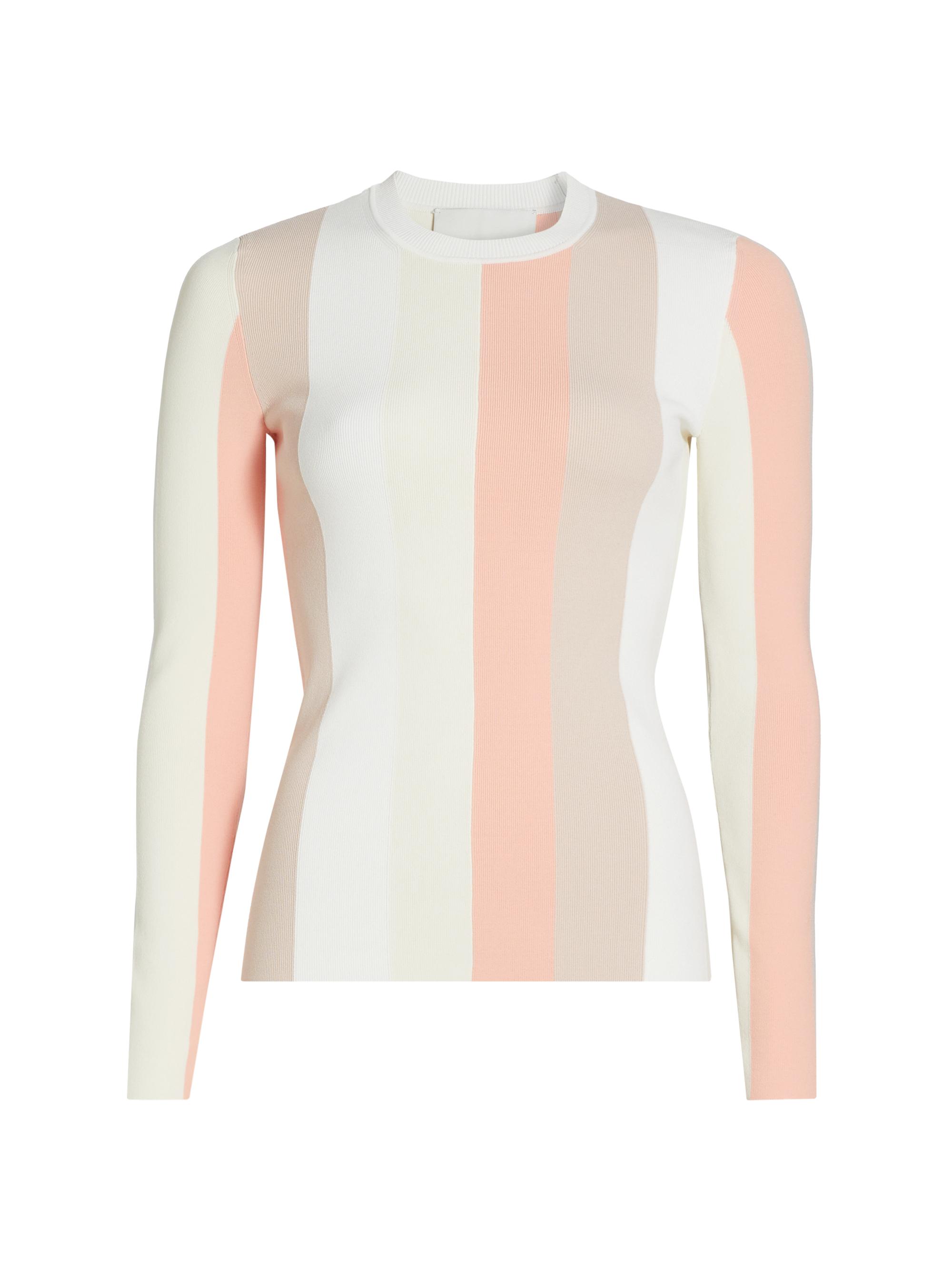 3.1 Phillip Lim Women's Colorblock Stripes Rib-Knit T-Shirt -  Multi