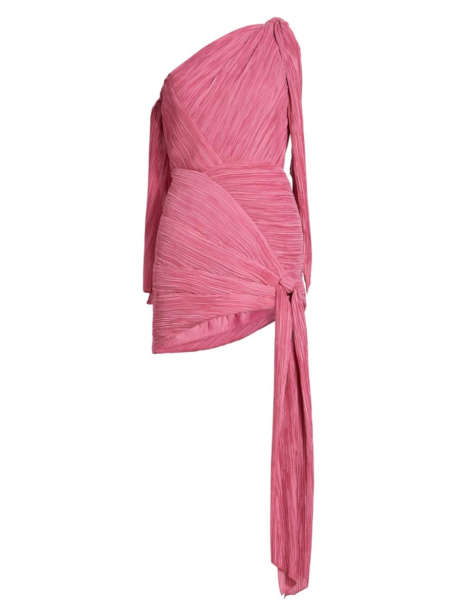 高級AMERICAN FUR AWARDSミンクHARAJUKU MOTHER Cult Gaia Wonder Pleated One-Shoulder Minidress | Saks Fifth
