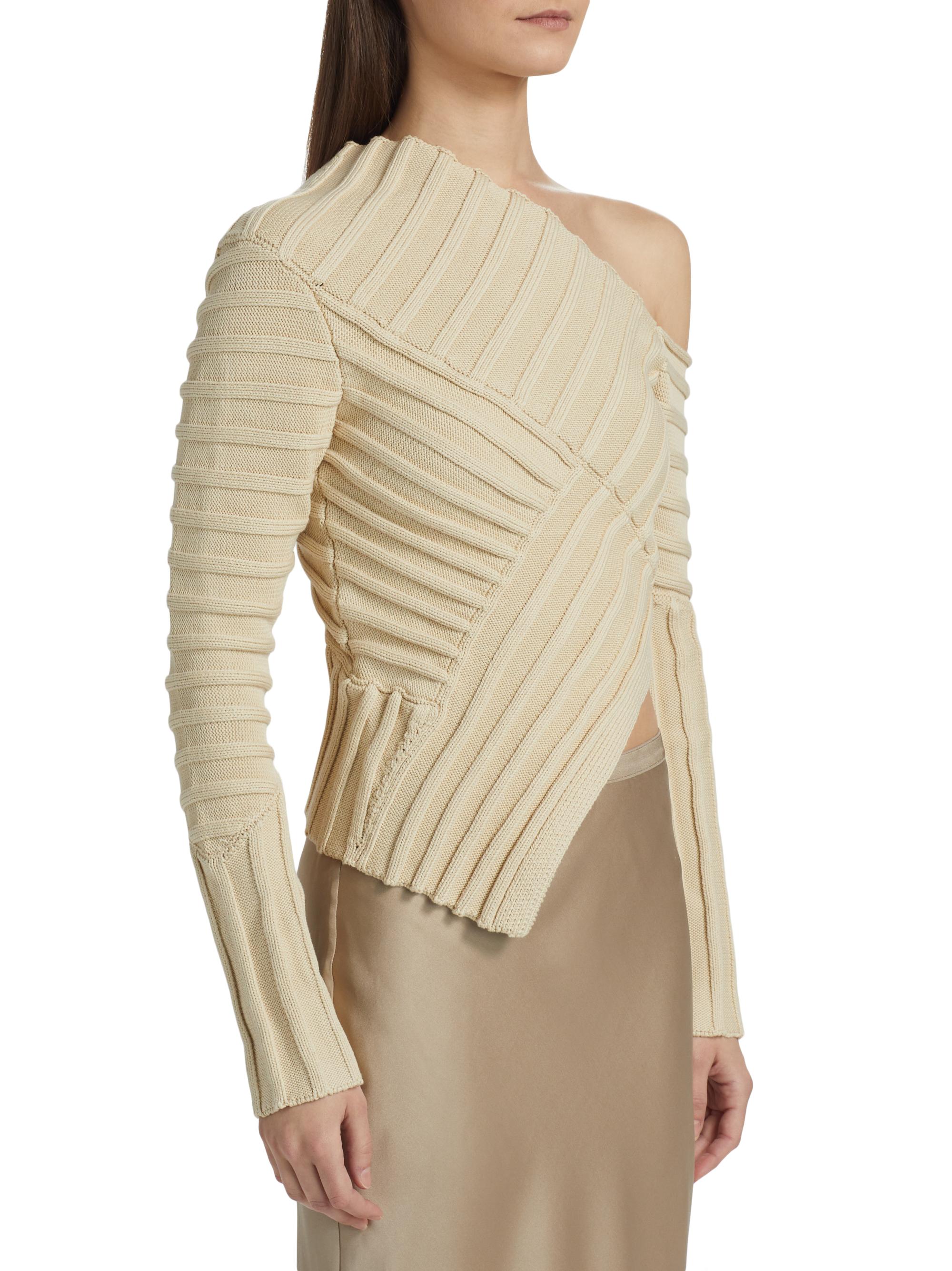 Cult Gaia Jaidan Knit Asymmetric Top | Saks Fifth Avenue