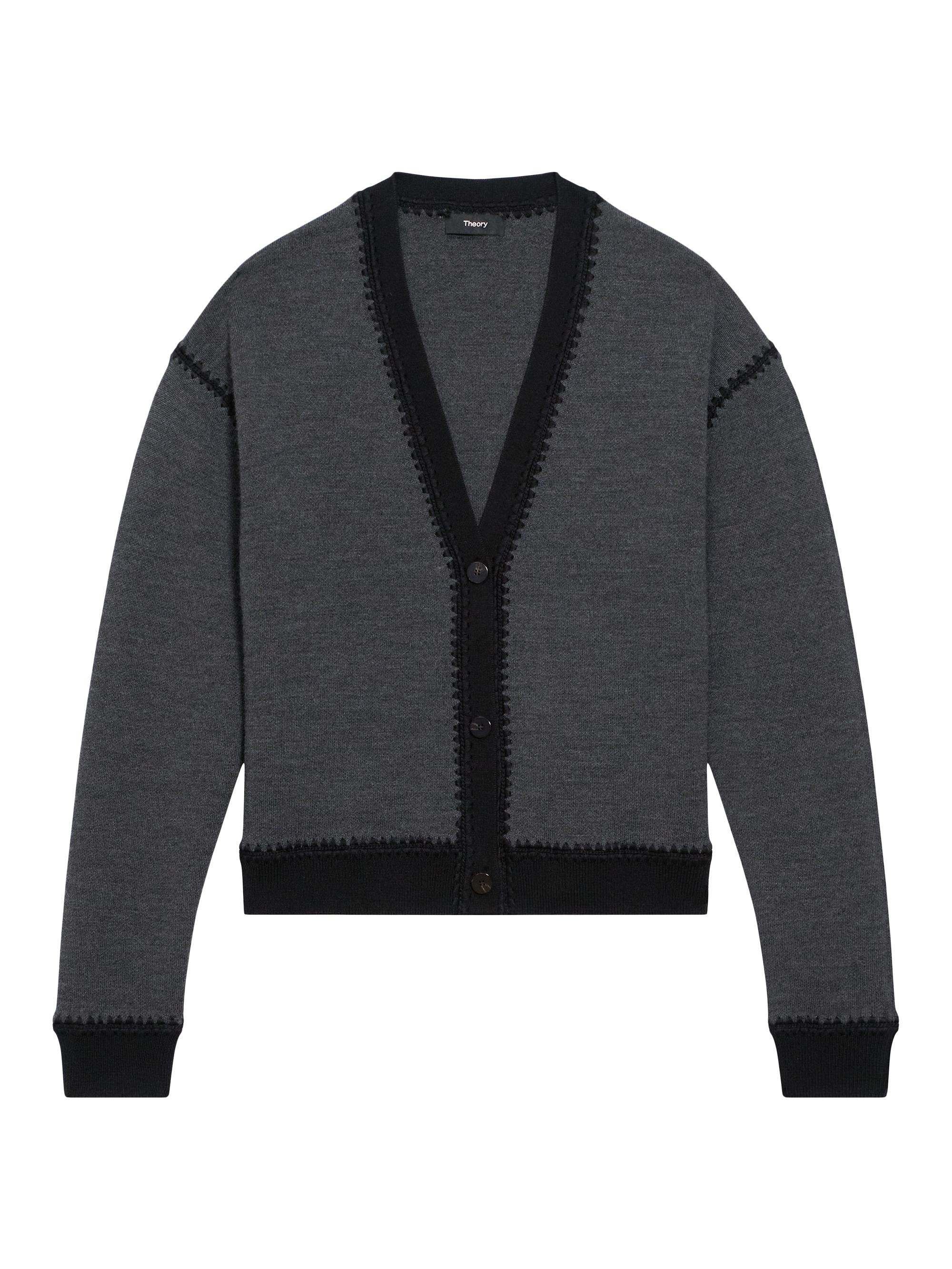 Theory Cashmere Crop Sweater | Saks Fifth Avenue