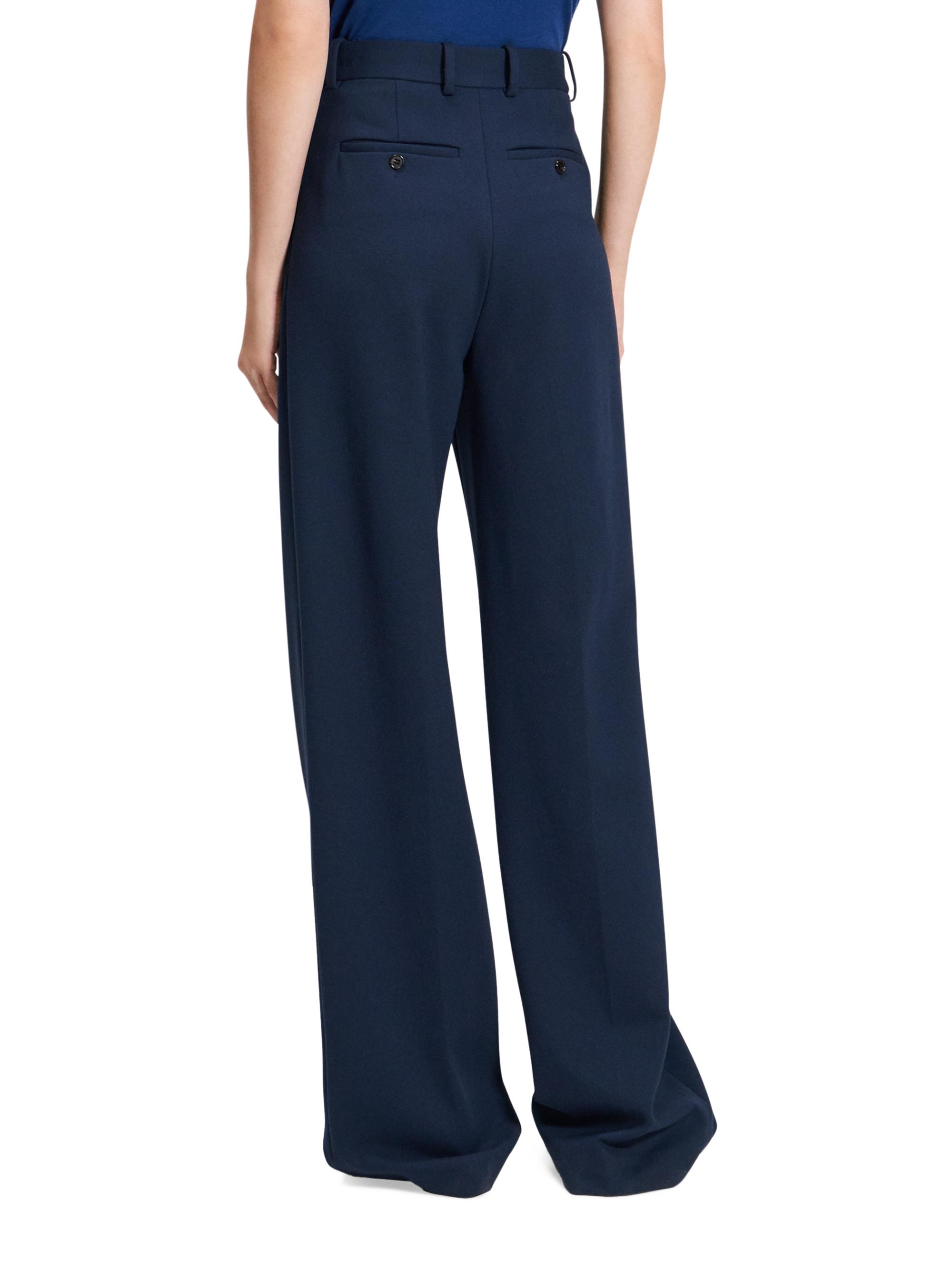 Theory Classic Wide-Leg Trousers | Saks Fifth Avenue
