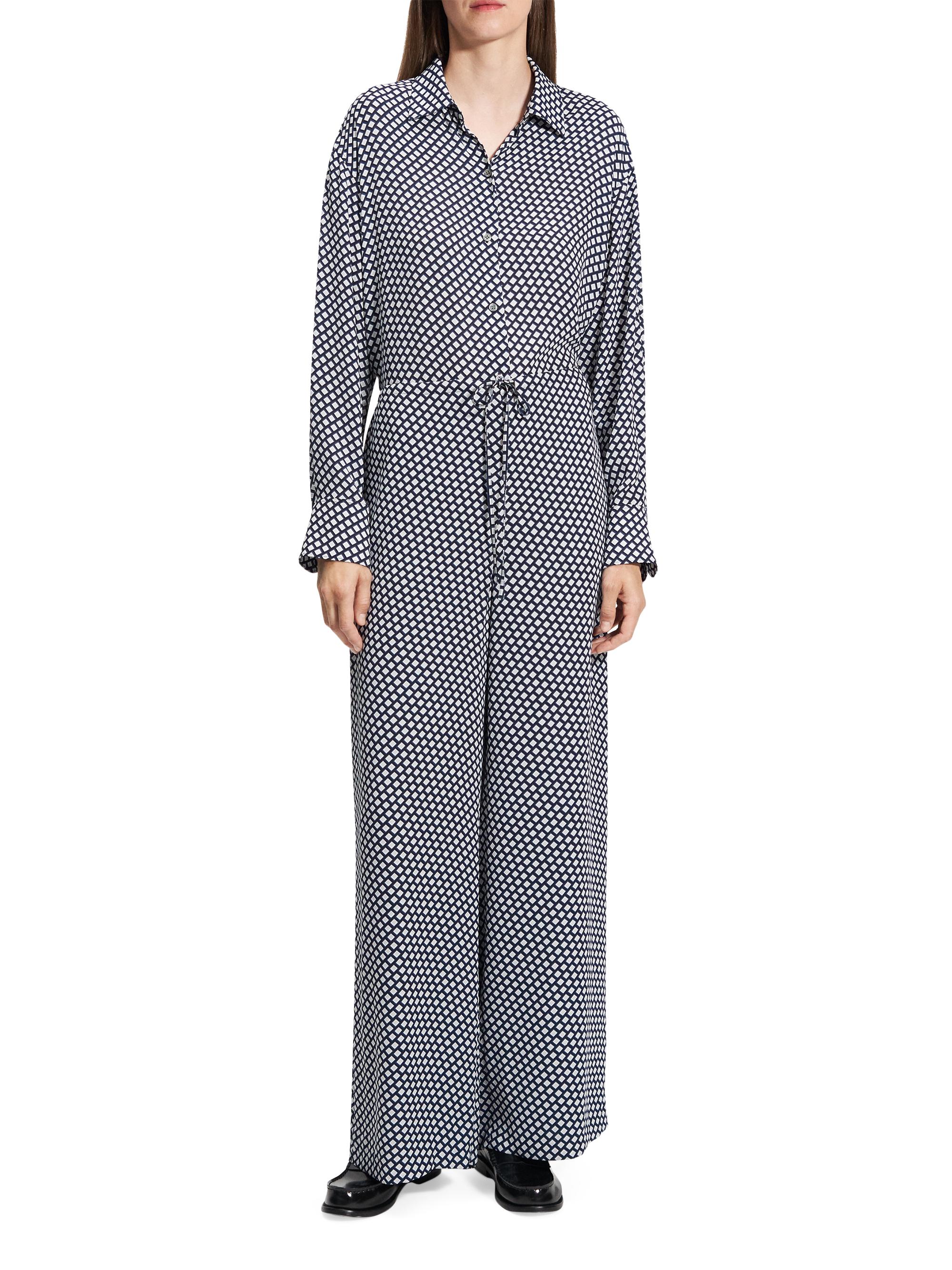 Theory Geo Block Drawstring Pants | Saks Fifth Avenue