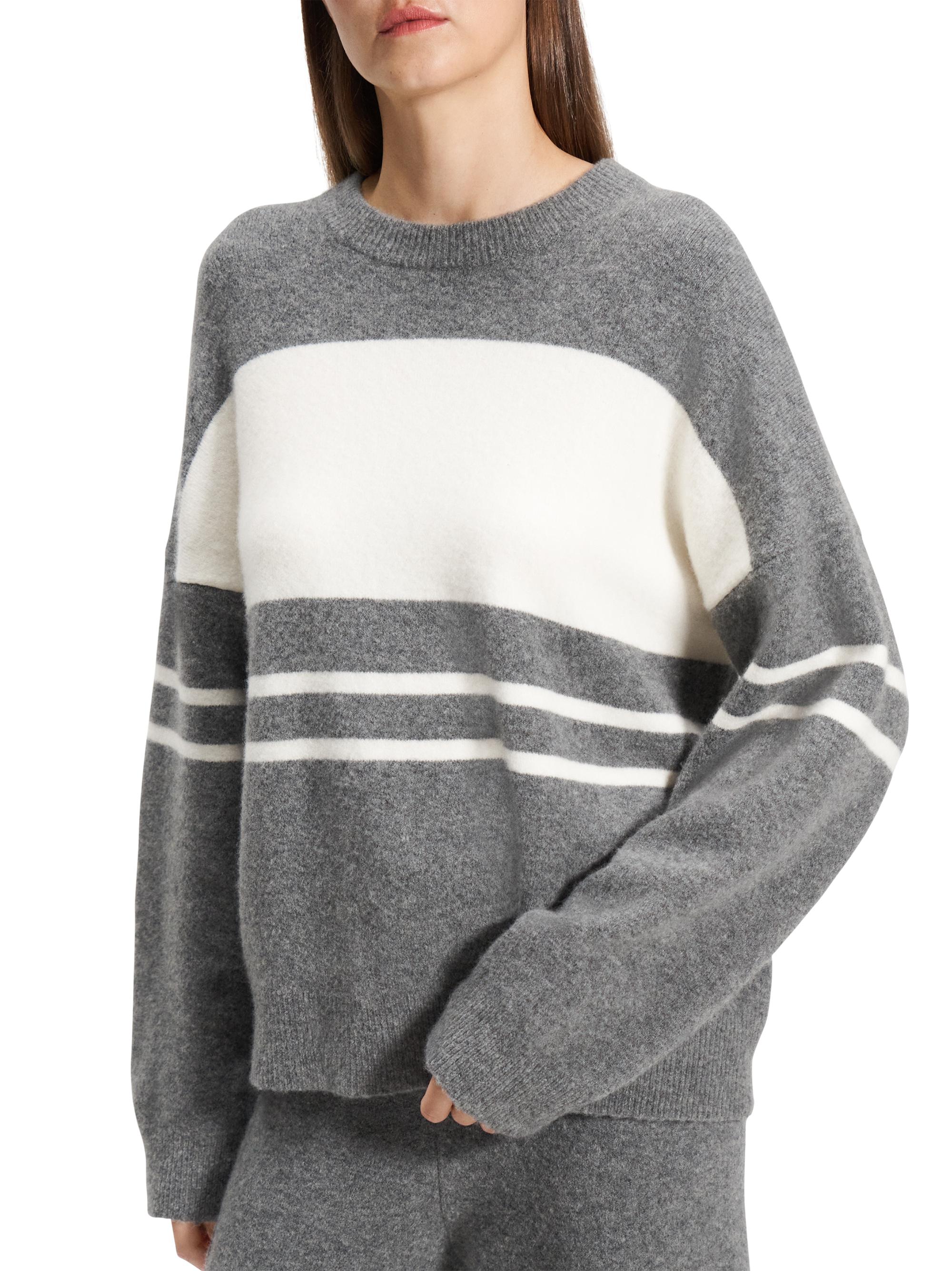 Theory Color Block Wool-Blend Sweater | Saks Fifth Avenue