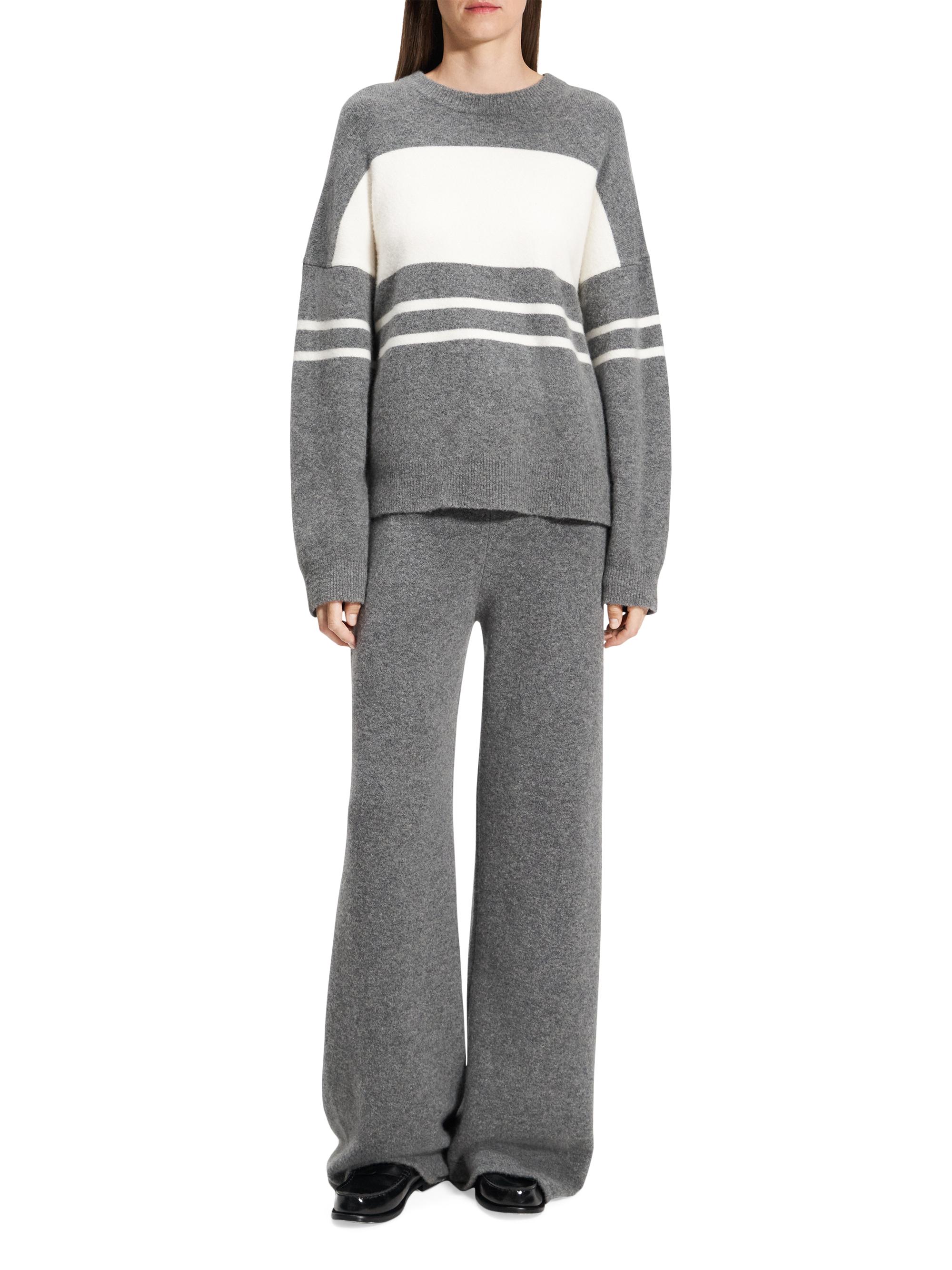 Theory Color Block Wool-Blend Sweater | Saks Fifth Avenue