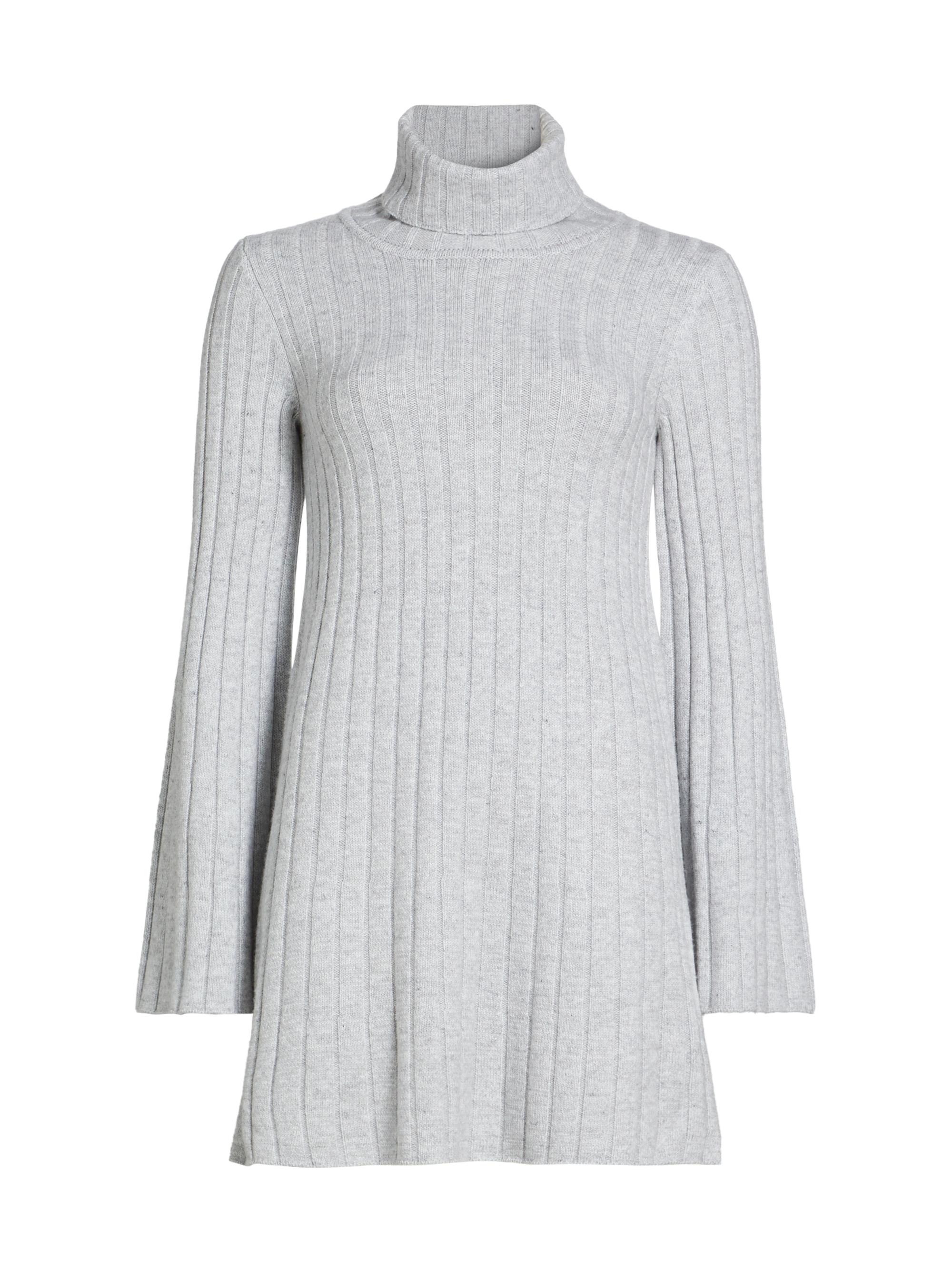 Splendid Women's Meredith Turtleneck Minidress - Ice Heather Grey
