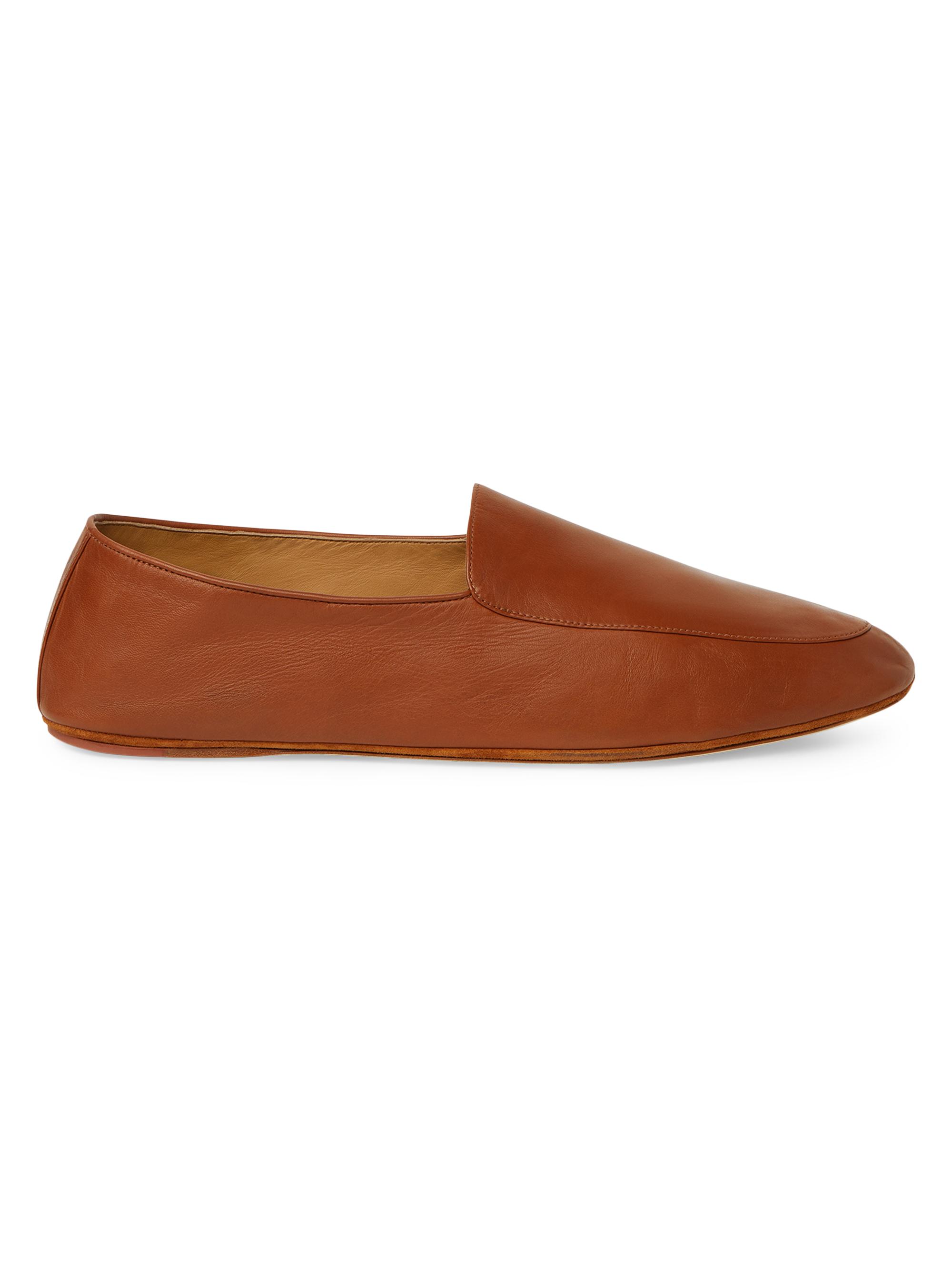 Loro Piana Anton Walk Soft Leather Loafers | Saks Fifth Avenue