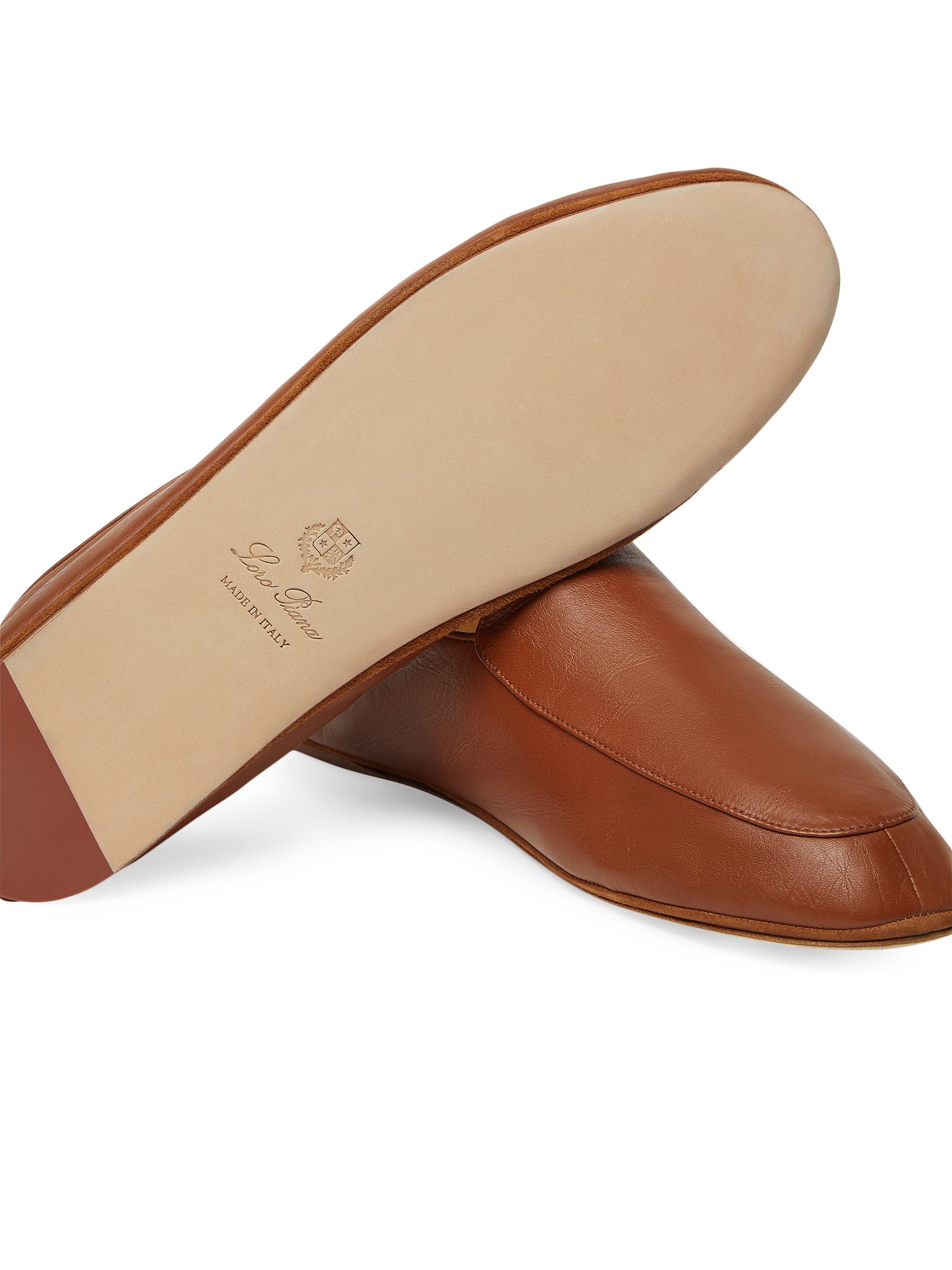 Loro Piana Anton Walk Soft Leather Loafers | Saks Fifth Avenue