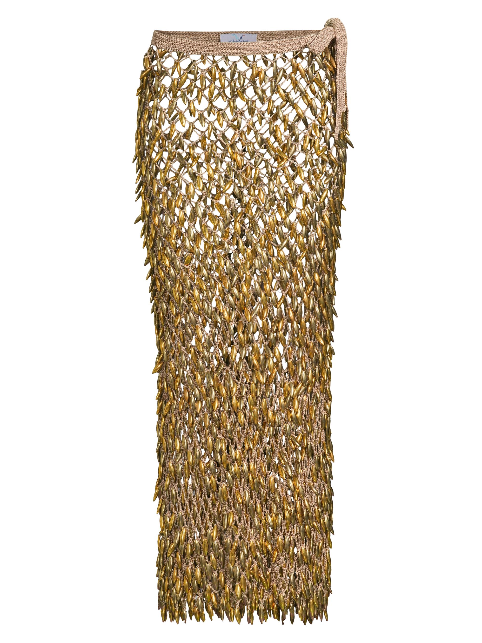 My Beachy Side Women's Adora Convertible Crochet Skirt & Midi-Dress - Bronze