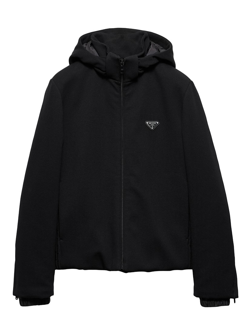 Shop Prada Stretch Technical Fabric Jacket | Saks Fifth Avenue Shop Prada Stretch Technical Fabric Jacket | Saks Fifth Avenue