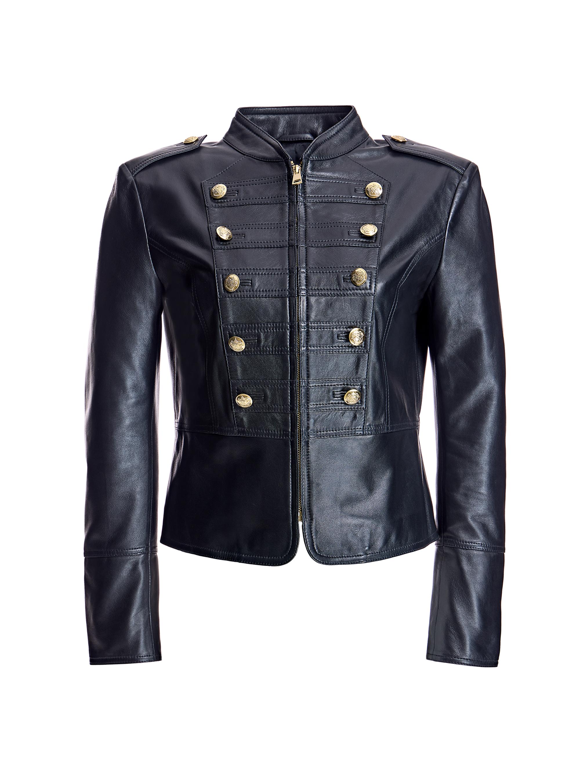 ジャケット・アウター knuthmarf custom leather military jacket