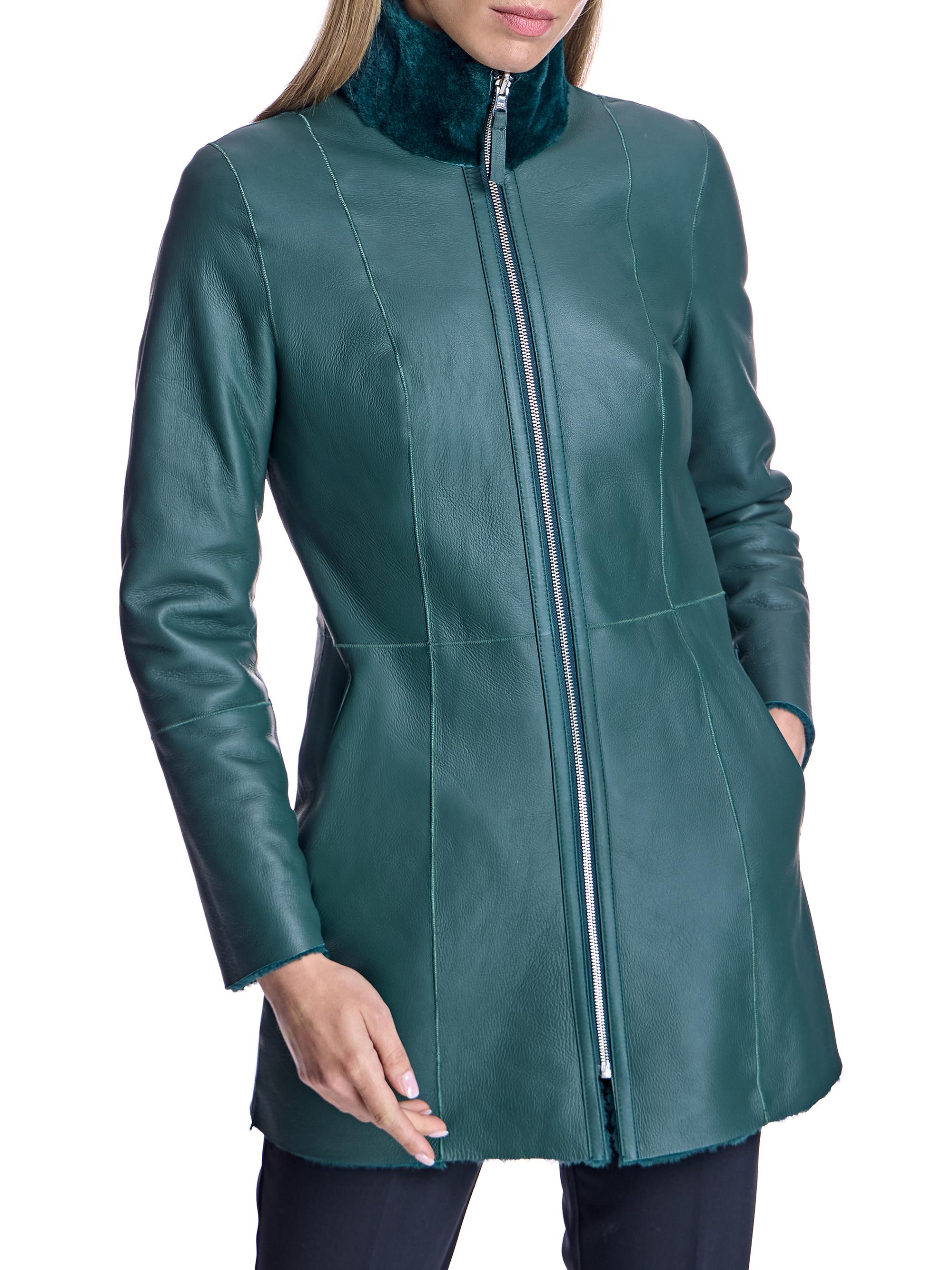 Maximilian Maximilian Reversible Shearling Lamb Jacket | Saks