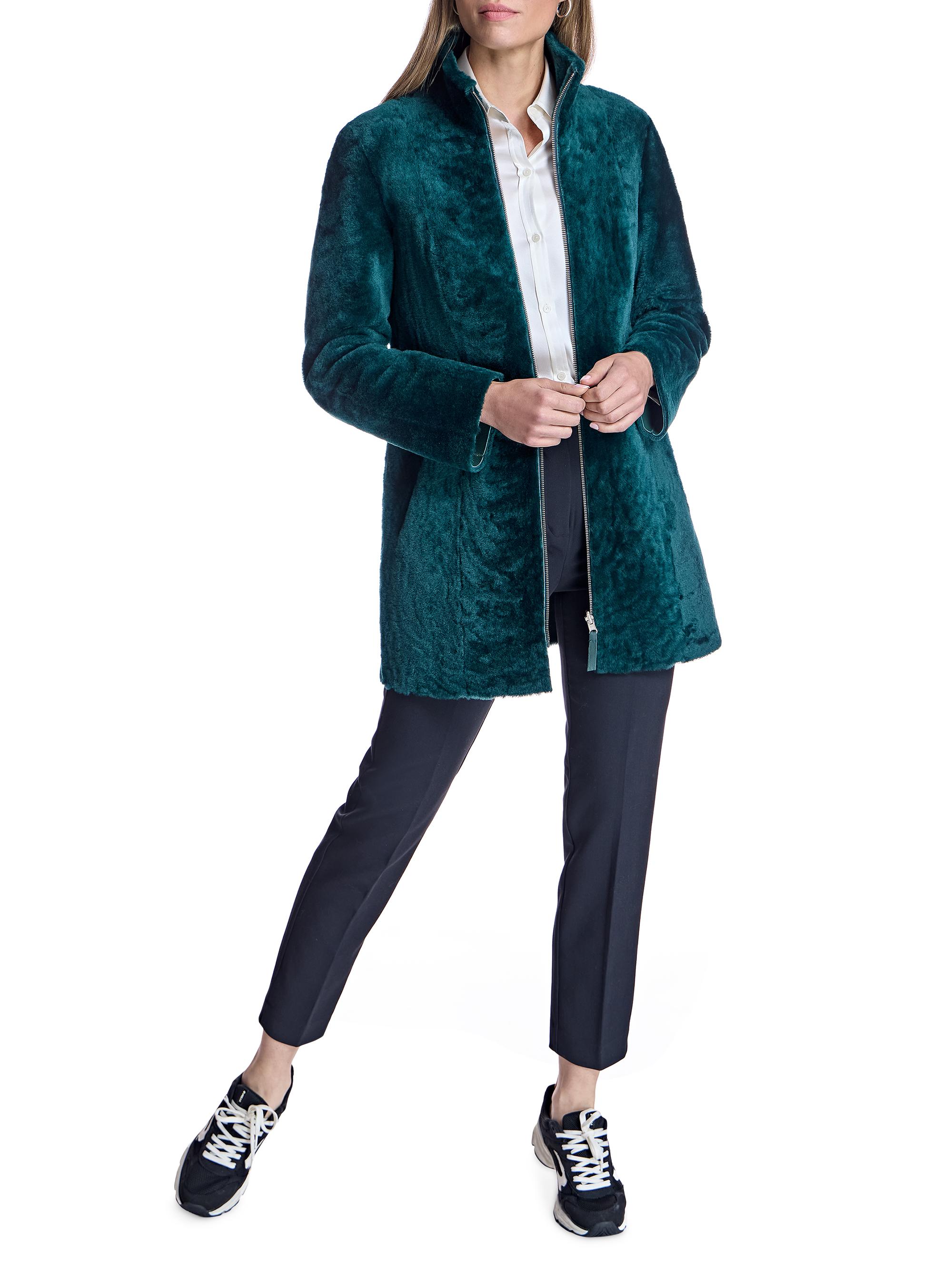 Maximilian Maximilian Reversible Shearling Lamb Jacket | Saks