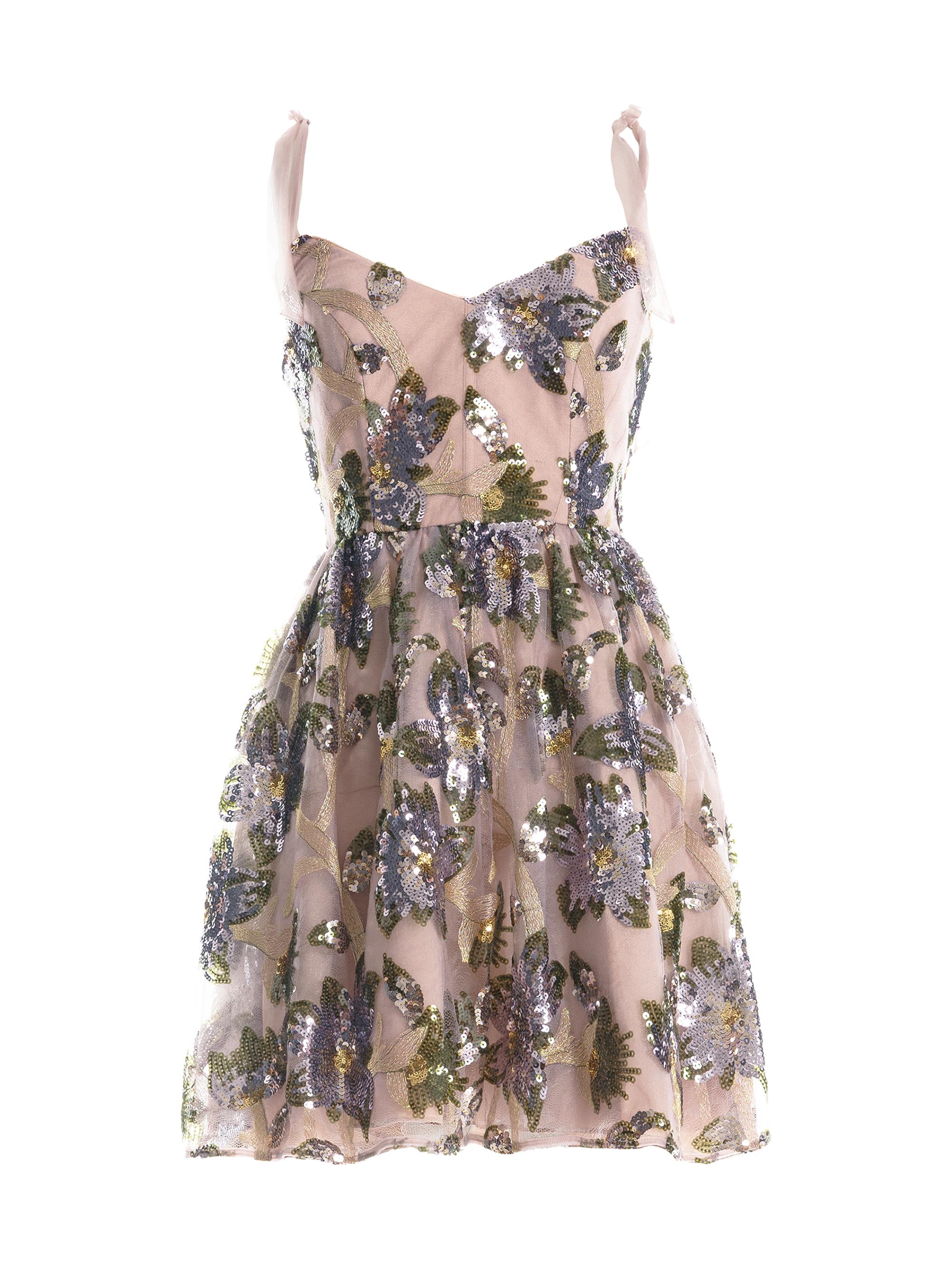 open lace back dress Kailyn Dress – Dress the Population main image 1
