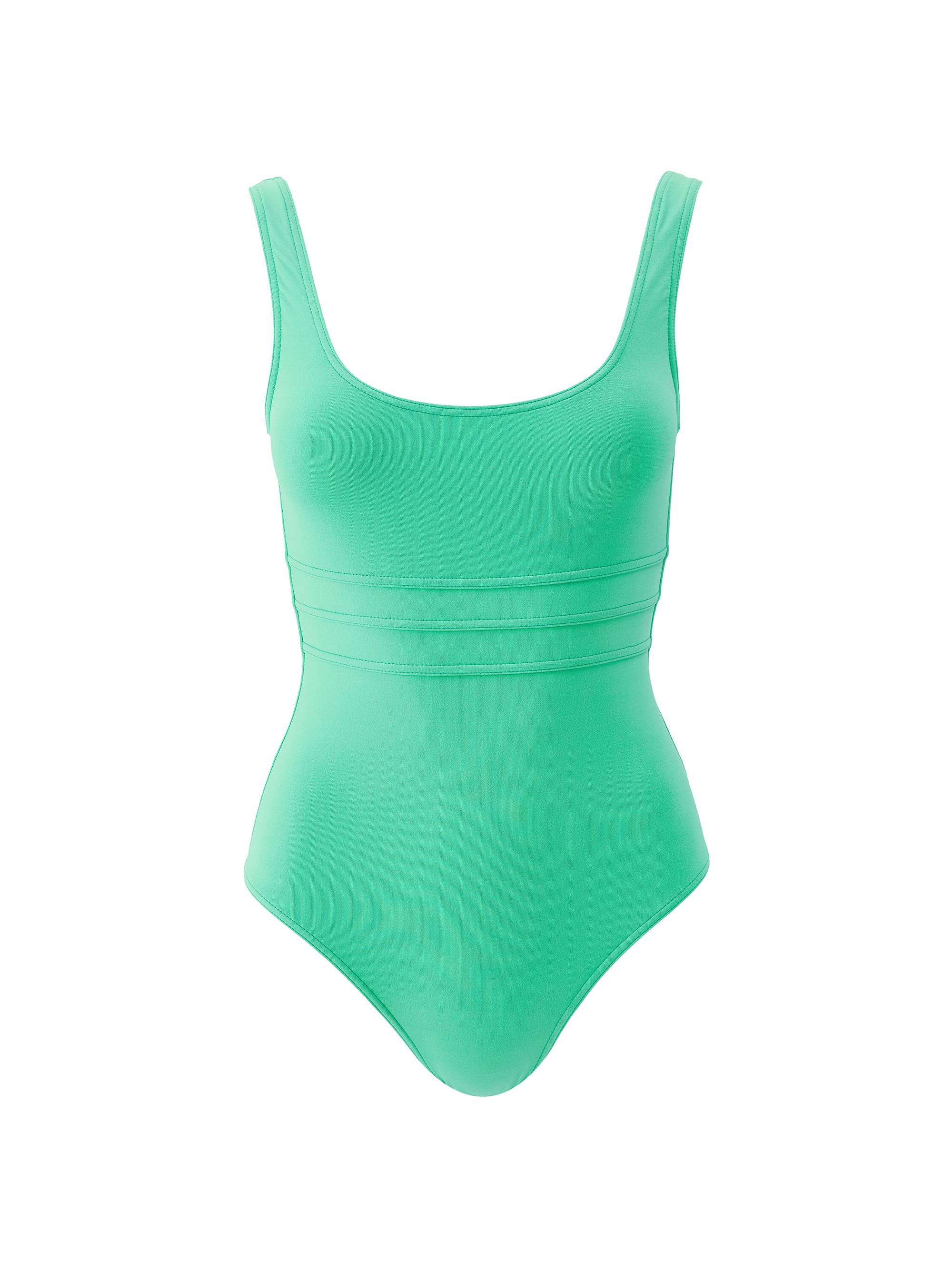 Melissa Odabash Women's Nevada Scoopneck One-Piece Swimsuit - Green