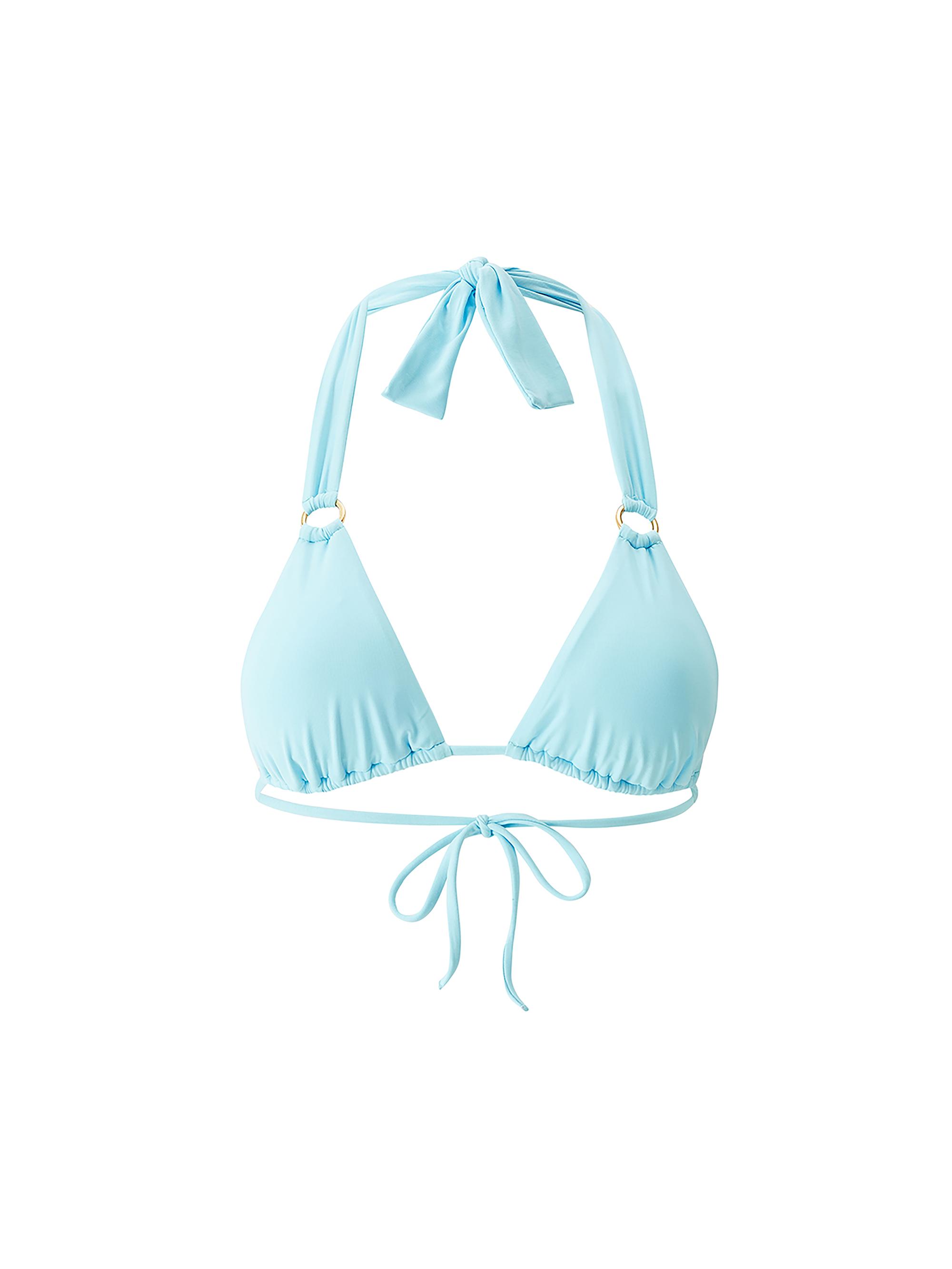 Melissa Odabash Women's Caracas Halter Bikini Top - Sky