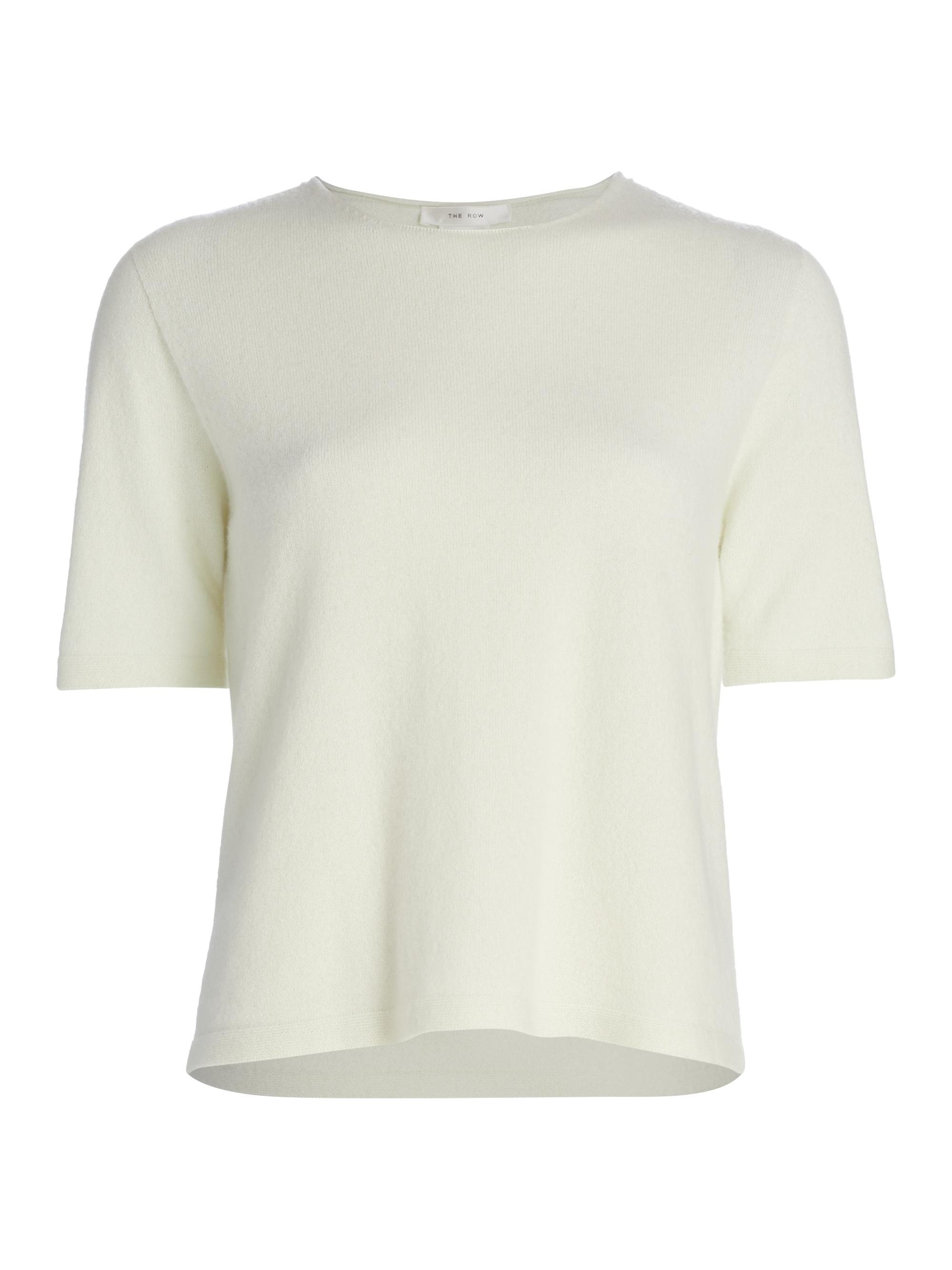 The Row Women's Ipar Cashmere Top - Pale Green