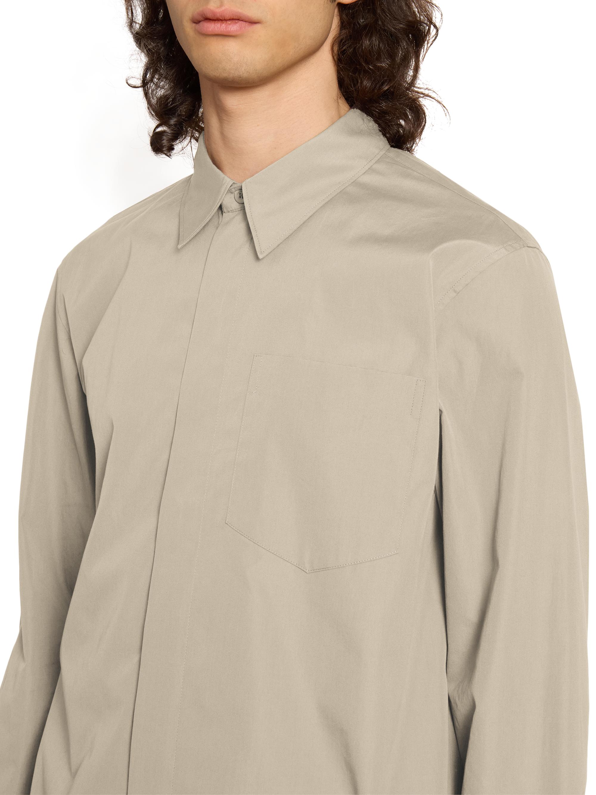 Dries Van Noten Corran Iridescent Cotton Shirt | Saks Fifth Avenue