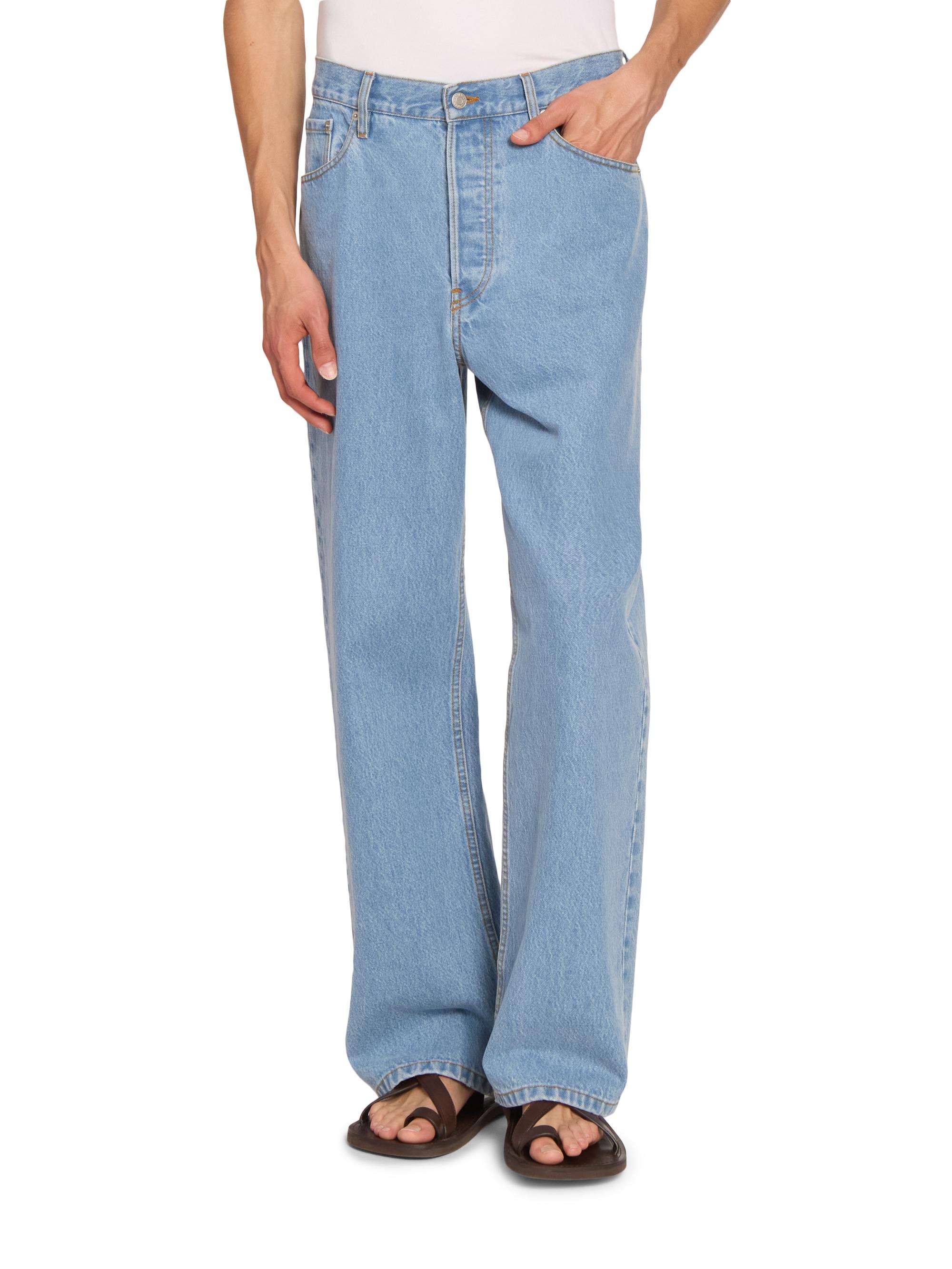 パ*カ様 dries van noten ワイドジーンズwide jeans P パ*カ様 dries van noten ワイドジーンズwide jeans P